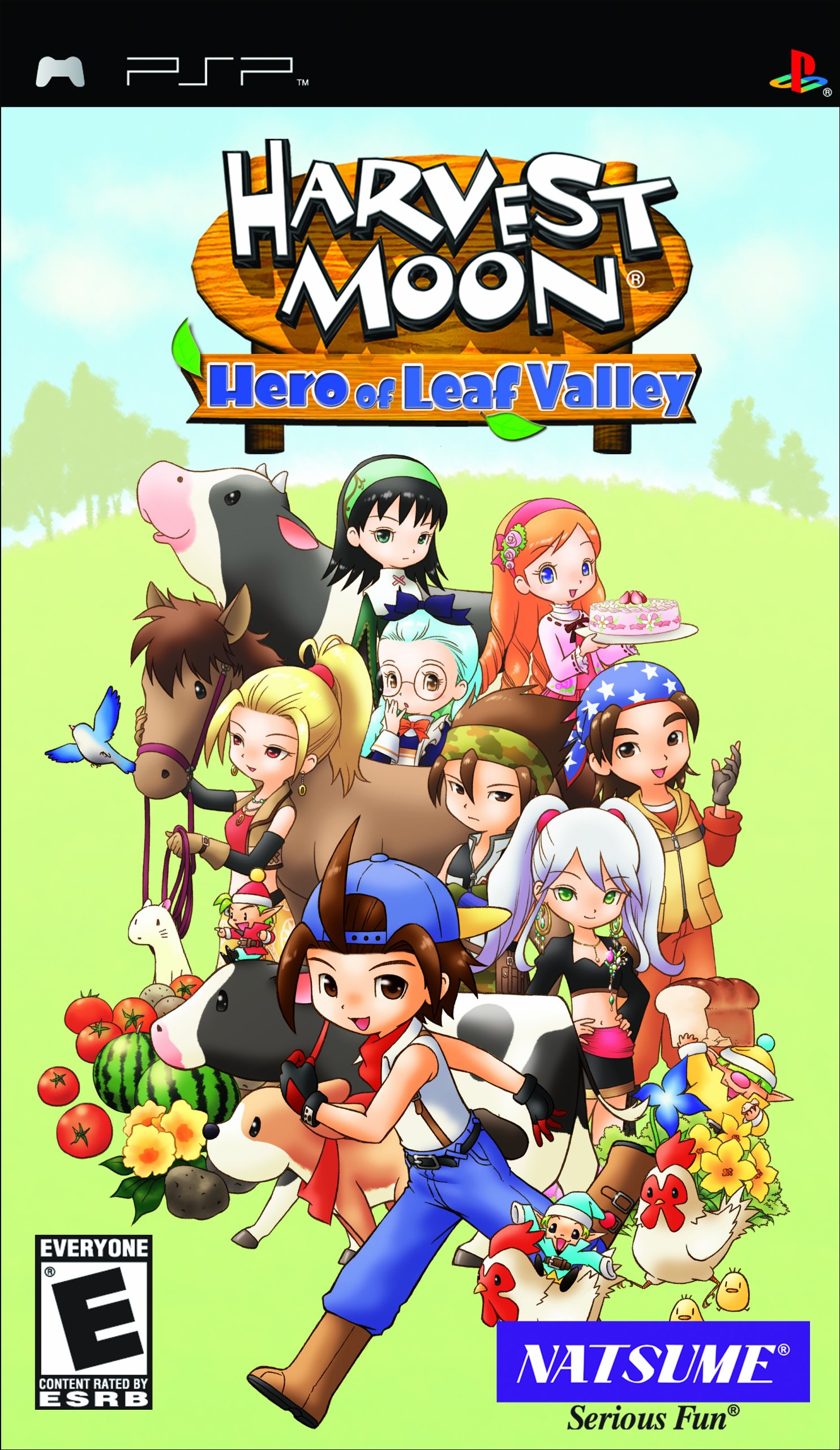 PRODUCT DETAILS 【商品情報】・商品名：Harvest Moon: Hero of Leaf Valley - Sony PSP・対応機種：PSP（プレイステーション・ポータブル）・仕様：北米版・言語：英語【コンディション】・新品・海外直輸入品です。・パッケージに輸送によるスレ・小傷がある場合があります。 ■ 日本国内のPSP本体でプレイいただけます PSPのUMDゲームはリージョンフリーのため、北米版のソフトも日本国内で購入された本体でそのままプレイいただけます。対応本体：PSP-1000／2000／3000 ■ 北米版ゲームについてのご注意（必ずお読みください） ・ゲーム内の表示および音声は英語です。日本語には対応しておりません。・PSP go（PSP-N1000）はUMDドライブを搭載していないため、本商品はプレイできません。・PSP向けのPlayStation Storeはサービスを終了しているため、追加コンテンツ（DLC）のダウンロードはご利用いただけません。・パッケージ・取扱説明書はすべて英語表記です。・海外版であること、およびお手持ちの本体で使用できないことを理由とした返品・交換はお受けできません。 ■ ご注意 ・掲載画像は実物に近い色味になるよう調整しておりますが、ご利用の環境により差異が生じる場合があります。・複数店舗で在庫を共有しているため、ご注文後に在庫切れとなる場合がございます。・海外倉庫からのお取り寄せのため、発送までに数日〜2〜3週間程度かかる場合があります。 ■ 納期についてお届けの目安を必ずご確認ください。 ご注意 海外からの輸入品となります。海外輸送のため、外箱に軽微なスレ等がある場合がございますが、商品本体には影響ございません。 ※在庫状況は仕入先の在庫情報をもとに出来る限り正確に表示しておりますが、取寄せ商品のため、タイミングによりご注文後に欠品・キャンセルとなる場合がございます。