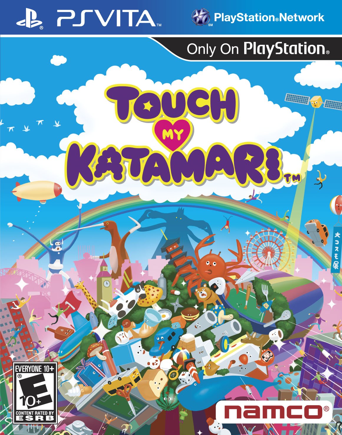 PRODUCT DETAILS 【商品情報】・商品名：Touch My Katamari - PlayStation Vita・対応機種：PlayStation Vita（PS Vita）・仕様：北米版・言語：英語【コンディション】・新品・海外直輸入品です。・パッケージに輸送によるスレ・小傷がある場合があります。 ■ 日本国内のPS Vita本体でプレイいただけます PS Vitaのゲームカードはリージョンフリーのため、北米版のソフトも日本国内で購入された本体でそのままプレイいただけます。対応本体：PlayStation Vita（PCH-1000／PCH-2000） ■ 北米版ゲームについてのご注意（必ずお読みください） ・ゲーム内の表示および音声は英語です。日本語には対応しておりません。・追加コンテンツ（DLC）やオンライン機能のご利用には、北米（海外）のPlayStation Networkアカウントが必要となる場合があります。・タイトルによっては、セーブデータの保存に別売のPS Vita専用メモリーカードが必要です。・パッケージ・取扱説明書はすべて英語表記です。・海外版であること、およびお手持ちの本体で使用できないことを理由とした返品・交換はお受けできません。 ■ ご注意 ・掲載画像は実物に近い色味になるよう調整しておりますが、ご利用の環境により差異が生じる場合があります。・複数店舗で在庫を共有しているため、ご注文後に在庫切れとなる場合がございます。・海外倉庫からのお取り寄せのため、発送までに数日〜2〜3週間程度かかる場合があります。 ■ 納期についてお届けの目安を必ずご確認ください。 ご注意 海外からの輸入品となります。海外輸送のため、外箱に軽微なスレ等がある場合がございますが、商品本体には影響ございません。 ※在庫状況は仕入先の在庫情報をもとに出来る限り正確に表示しておりますが、取寄せ商品のため、タイミングによりご注文後に欠品・キャンセルとなる場合がございます。