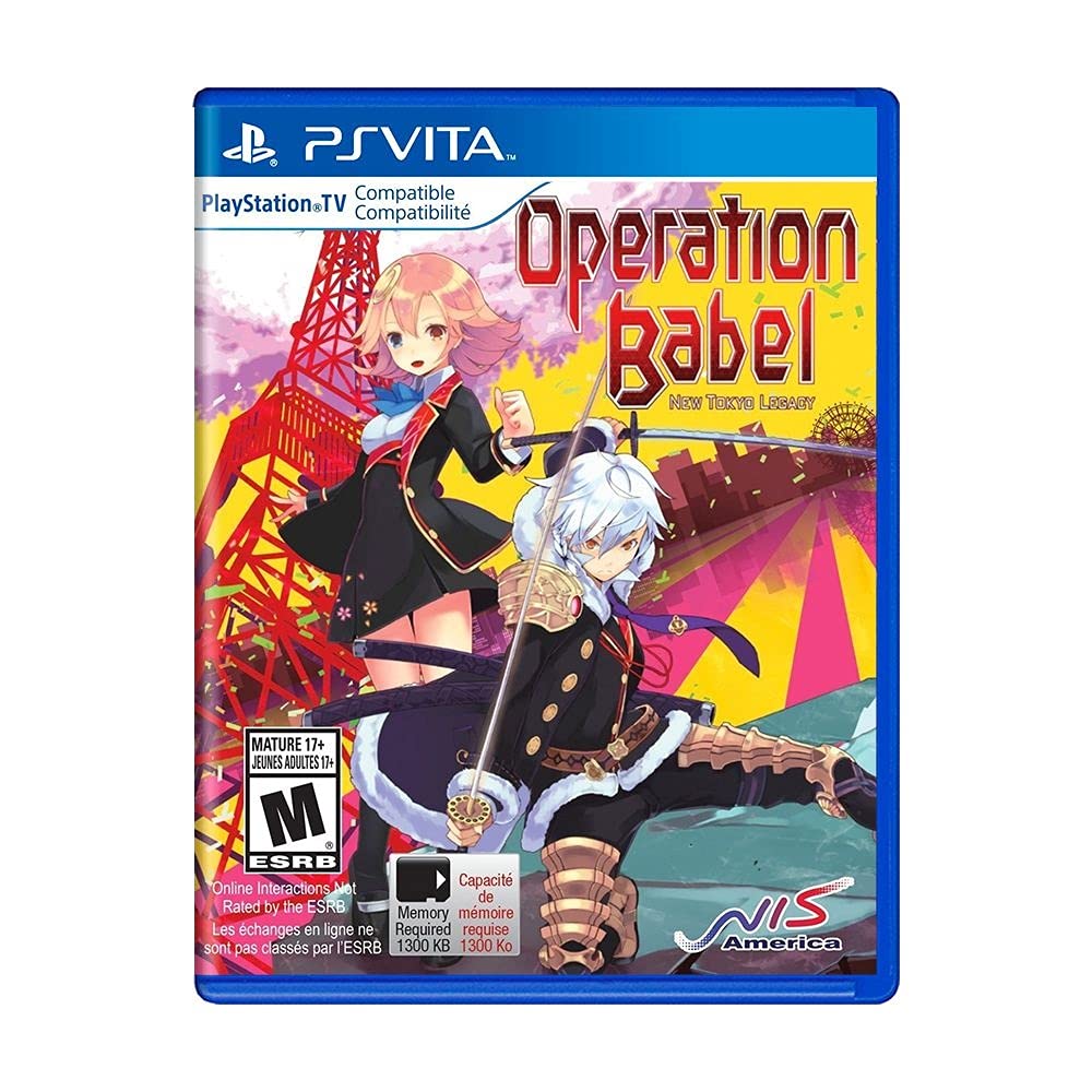 PRODUCT DETAILS 【商品情報】・商品名：Operation Babel: New Tokyo Legacy - PlayStation Vita・対応機種：PlayStation Vita（PS Vita）・仕様：北米版・言語：英語【コンディション】・新品・海外直輸入品です。・パッケージに輸送によるスレ・小傷がある場合があります。 ■ 日本国内のPS Vita本体でプレイいただけます PS Vitaのゲームカードはリージョンフリーのため、北米版のソフトも日本国内で購入された本体でそのままプレイいただけます。対応本体：PlayStation Vita（PCH-1000／PCH-2000） ■ 北米版ゲームについてのご注意（必ずお読みください） ・ゲーム内の表示および音声は英語です。日本語には対応しておりません。・追加コンテンツ（DLC）やオンライン機能のご利用には、北米（海外）のPlayStation Networkアカウントが必要となる場合があります。・タイトルによっては、セーブデータの保存に別売のPS Vita専用メモリーカードが必要です。・パッケージ・取扱説明書はすべて英語表記です。・海外版であること、およびお手持ちの本体で使用できないことを理由とした返品・交換はお受けできません。 ■ ご注意 ・掲載画像は実物に近い色味になるよう調整しておりますが、ご利用の環境により差異が生じる場合があります。・複数店舗で在庫を共有しているため、ご注文後に在庫切れとなる場合がございます。・海外倉庫からのお取り寄せのため、発送までに数日〜2〜3週間程度かかる場合があります。 ■ 納期についてお届けの目安を必ずご確認ください。 ご注意 海外からの輸入品となります。海外輸送のため、外箱に軽微なスレ等がある場合がございますが、商品本体には影響ございません。 ※在庫状況は仕入先の在庫情報をもとに出来る限り正確に表示しておりますが、取寄せ商品のため、タイミングによりご注文後に欠品・キャンセルとなる場合がございます。