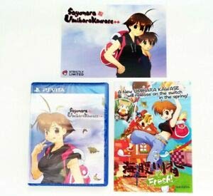 PRODUCT DETAILS 【商品情報】・商品名：Sayonara Umihara Kawase ++ - Playstation Vita・対応機種：PlayStation Vita（PS Vita）・仕様：北米版・言語：英語【コンディション】・新品・海外直輸入品です。・パッケージに輸送によるスレ・小傷がある場合があります。 ■ 日本国内のPS Vita本体でプレイいただけます PS Vitaのゲームカードはリージョンフリーのため、北米版のソフトも日本国内で購入された本体でそのままプレイいただけます。対応本体：PlayStation Vita（PCH-1000／PCH-2000） ■ 北米版ゲームについてのご注意（必ずお読みください） ・ゲーム内の表示および音声は英語です。日本語には対応しておりません。・追加コンテンツ（DLC）やオンライン機能のご利用には、北米（海外）のPlayStation Networkアカウントが必要となる場合があります。・タイトルによっては、セーブデータの保存に別売のPS Vita専用メモリーカードが必要です。・パッケージ・取扱説明書はすべて英語表記です。・海外版であること、およびお手持ちの本体で使用できないことを理由とした返品・交換はお受けできません。 ■ ご注意 ・掲載画像は実物に近い色味になるよう調整しておりますが、ご利用の環境により差異が生じる場合があります。・複数店舗で在庫を共有しているため、ご注文後に在庫切れとなる場合がございます。・海外倉庫からのお取り寄せのため、発送までに数日〜2〜3週間程度かかる場合があります。 ■ 納期についてお届けの目安を必ずご確認ください。 ご注意 海外からの輸入品となります。海外輸送のため、外箱に軽微なスレ等がある場合がございますが、商品本体には影響ございません。 ※在庫状況は仕入先の在庫情報をもとに出来る限り正確に表示しておりますが、取寄せ商品のため、タイミングによりご注文後に欠品・キャンセルとなる場合がございます。