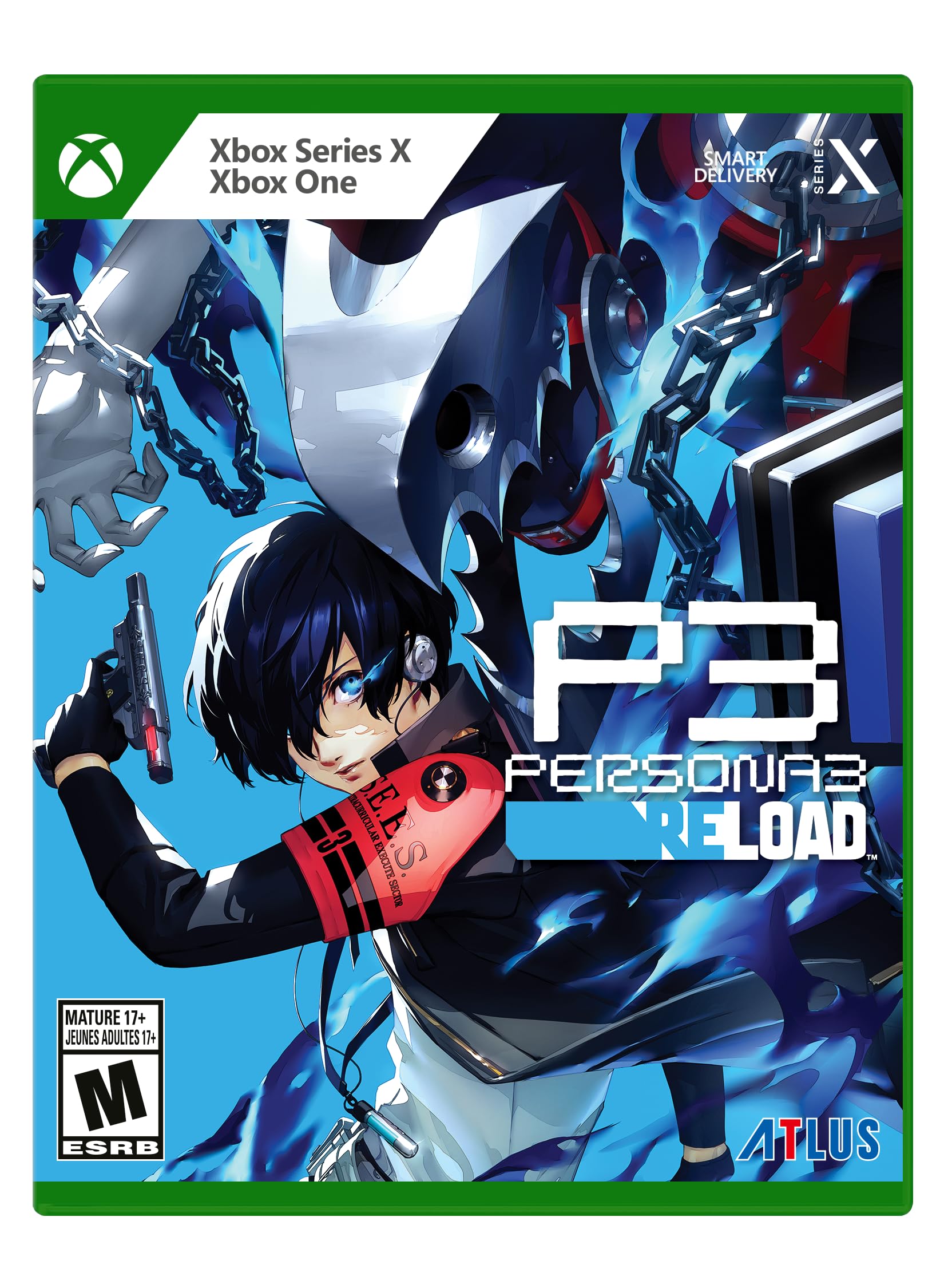 PRODUCT DETAILS 【商品情報】・商品名：Persona 3 Reload: Standard Edition - Xbox Series X・対応機種：Xbox One／Xbox Series X・仕様：北米版・言語：英語【コンディション】・新品・海外直輸入品です。・パッケージに輸送によるスレ・小傷がある場合があります。 ■ 日本国内のXbox本体でプレイいただけます Xbox One／Xbox Series X のディスクはリージョンフリーのため、北米版のソフトも日本国内で購入された本体でそのままプレイいただけます。対応本体：Xbox One／Xbox One S／Xbox One X／Xbox Series X ■ 北米版ゲームについてのご注意（必ずお読みください） ・ゲーム内の表示および音声は英語です。日本語には対応しておりません。・Xbox Series S はディスクドライブを搭載していないため、本商品はプレイできません。・追加コンテンツ（DLC）やオンライン機能のご利用には、北米（海外）のMicrosoftアカウントが必要となる場合があります。・パッケージ・取扱説明書はすべて英語表記です。・海外版であること、およびお手持ちの本体で使用できないことを理由とした返品・交換はお受けできません。 ■ ご注意 ・掲載画像は実物に近い色味になるよう調整しておりますが、ご利用の環境により差異が生じる場合があります。・複数店舗で在庫を共有しているため、ご注文後に在庫切れとなる場合がございます。・海外倉庫からのお取り寄せのため、発送までに数日〜2〜3週間程度かかる場合があります。 ■ 納期についてお届けの目安を必ずご確認ください。 ご注意 海外からの輸入品となります。海外輸送のため、外箱に軽微なスレ等がある場合がございますが、商品本体には影響ございません。 ※在庫状況は仕入先の在庫情報をもとに出来る限り正確に表示しておりますが、取寄せ商品のため、タイミングによりご注文後に欠品・キャンセルとなる場合がございます。