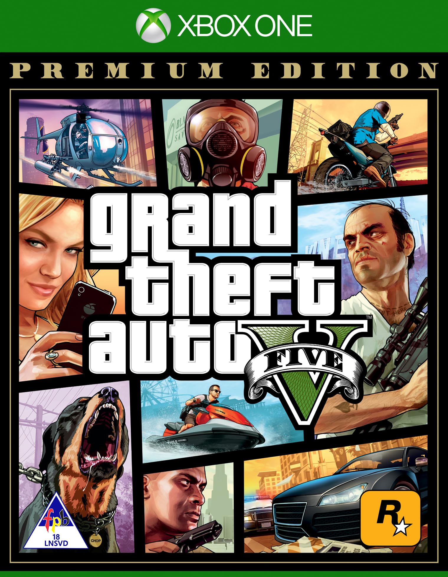 Grand Theft Auto V: Premium Edition (Xbox One) 北米版 Xbox エックスボックス 海外版ソフト