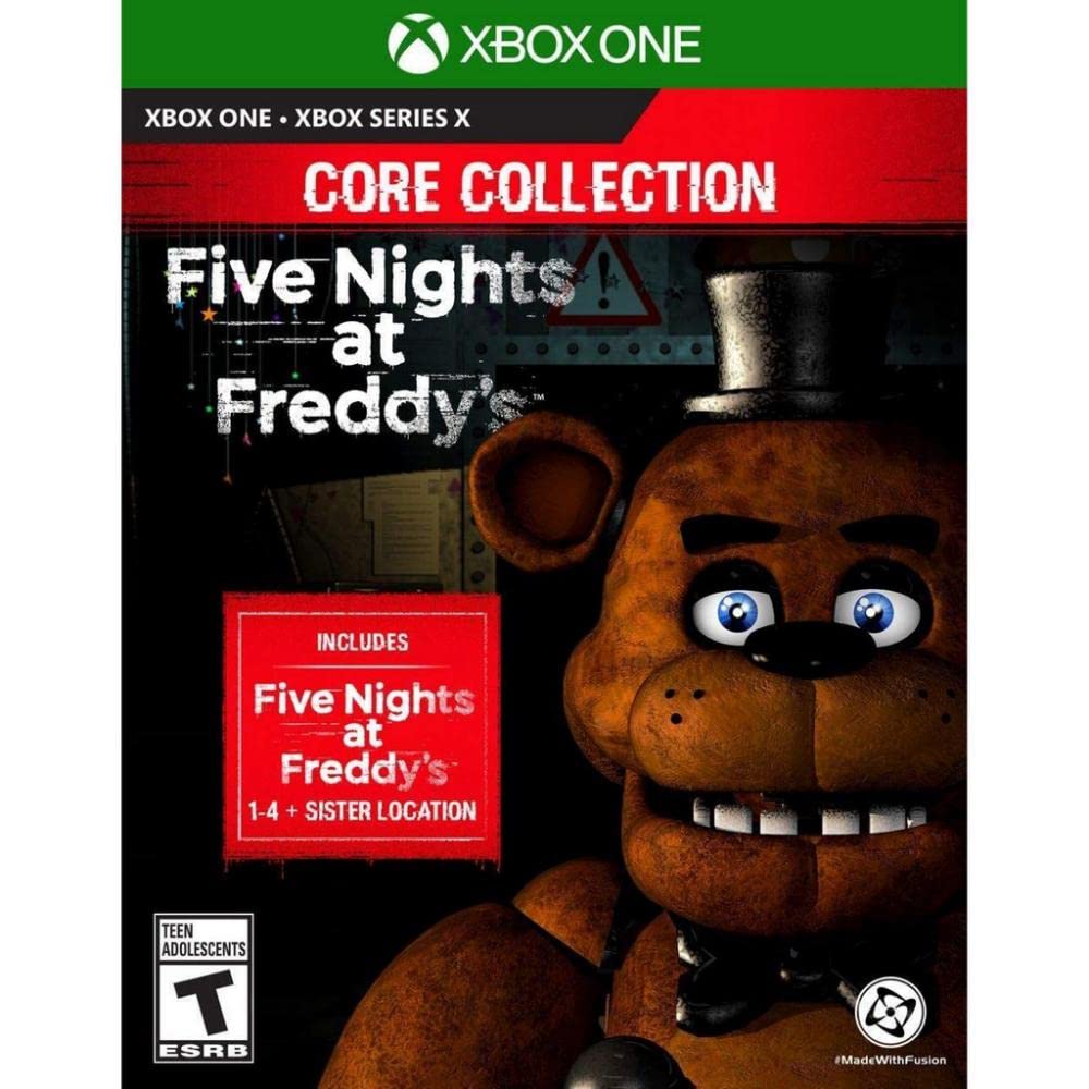 PRODUCT DETAILS 【商品情報】・商品名：Five Nights at Freddy's: the Core Collection (Xb1) - Xbox One・対応機種：Xbox One／Xbox Series X・仕様：北米版・言語：英語【コンディション】・新品・海外直輸入品です。・パッケージに輸送によるスレ・小傷がある場合があります。 ■ 日本国内のXbox本体でプレイいただけます Xbox One／Xbox Series X のディスクはリージョンフリーのため、北米版のソフトも日本国内で購入された本体でそのままプレイいただけます。対応本体：Xbox One／Xbox One S／Xbox One X／Xbox Series X ■ 北米版ゲームについてのご注意（必ずお読みください） ・ゲーム内の表示および音声は英語です。日本語には対応しておりません。・Xbox Series S はディスクドライブを搭載していないため、本商品はプレイできません。・追加コンテンツ（DLC）やオンライン機能のご利用には、北米（海外）のMicrosoftアカウントが必要となる場合があります。・パッケージ・取扱説明書はすべて英語表記です。・海外版であること、およびお手持ちの本体で使用できないことを理由とした返品・交換はお受けできません。 ■ ご注意 ・掲載画像は実物に近い色味になるよう調整しておりますが、ご利用の環境により差異が生じる場合があります。・複数店舗で在庫を共有しているため、ご注文後に在庫切れとなる場合がございます。・海外倉庫からのお取り寄せのため、発送までに数日〜2〜3週間程度かかる場合があります。 ■ 納期についてお届けの目安を必ずご確認ください。 ご注意 海外からの輸入品となります。海外輸送のため、外箱に軽微なスレ等がある場合がございますが、商品本体には影響ございません。 ※在庫状況は仕入先の在庫情報をもとに出来る限り正確に表示しておりますが、取寄せ商品のため、タイミングによりご注文後に欠品・キャンセルとなる場合がございます。