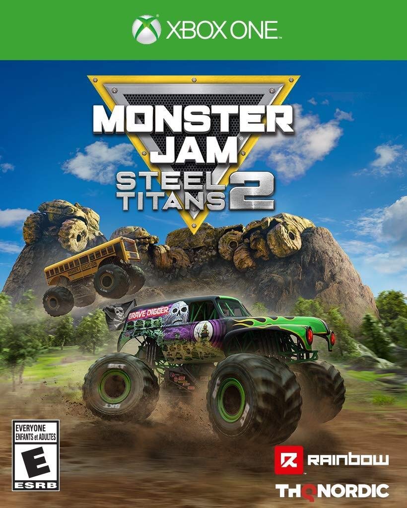 Monster Jam Steel Titans 2 - Xbox One 北米版 Xbox エックスボックス 海外版ソフト