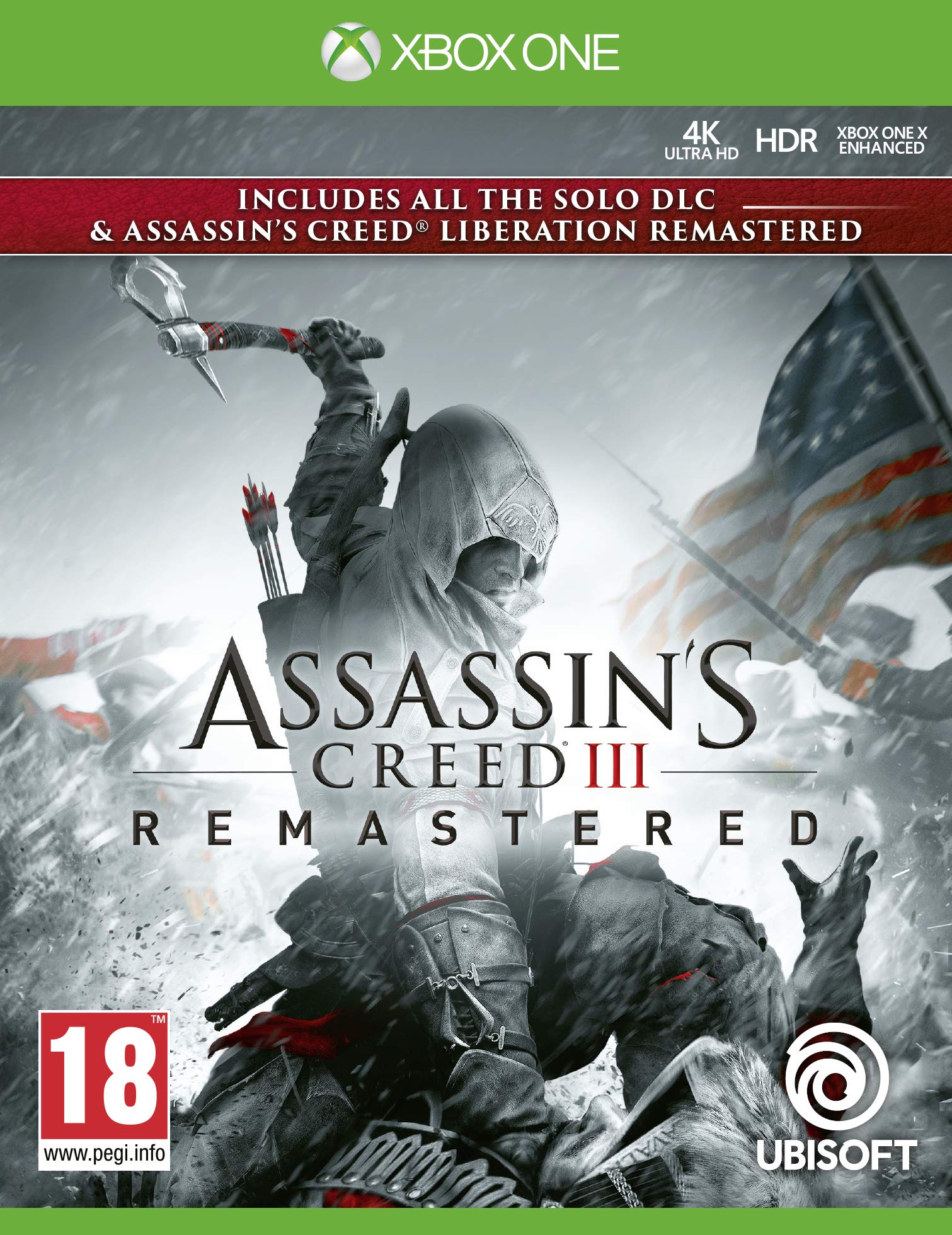 Assassin's Creed III Remastered (Xbox One) 北米版 Xbox エックスボックス 海外...