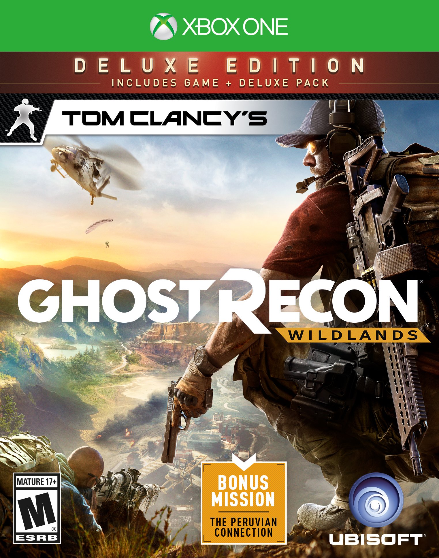 Tom Clancy's Ghost Recon Wildlands (Deluxe Edition) - Xbox One 北米版 Xbox エックスボックス 海外版ソフト