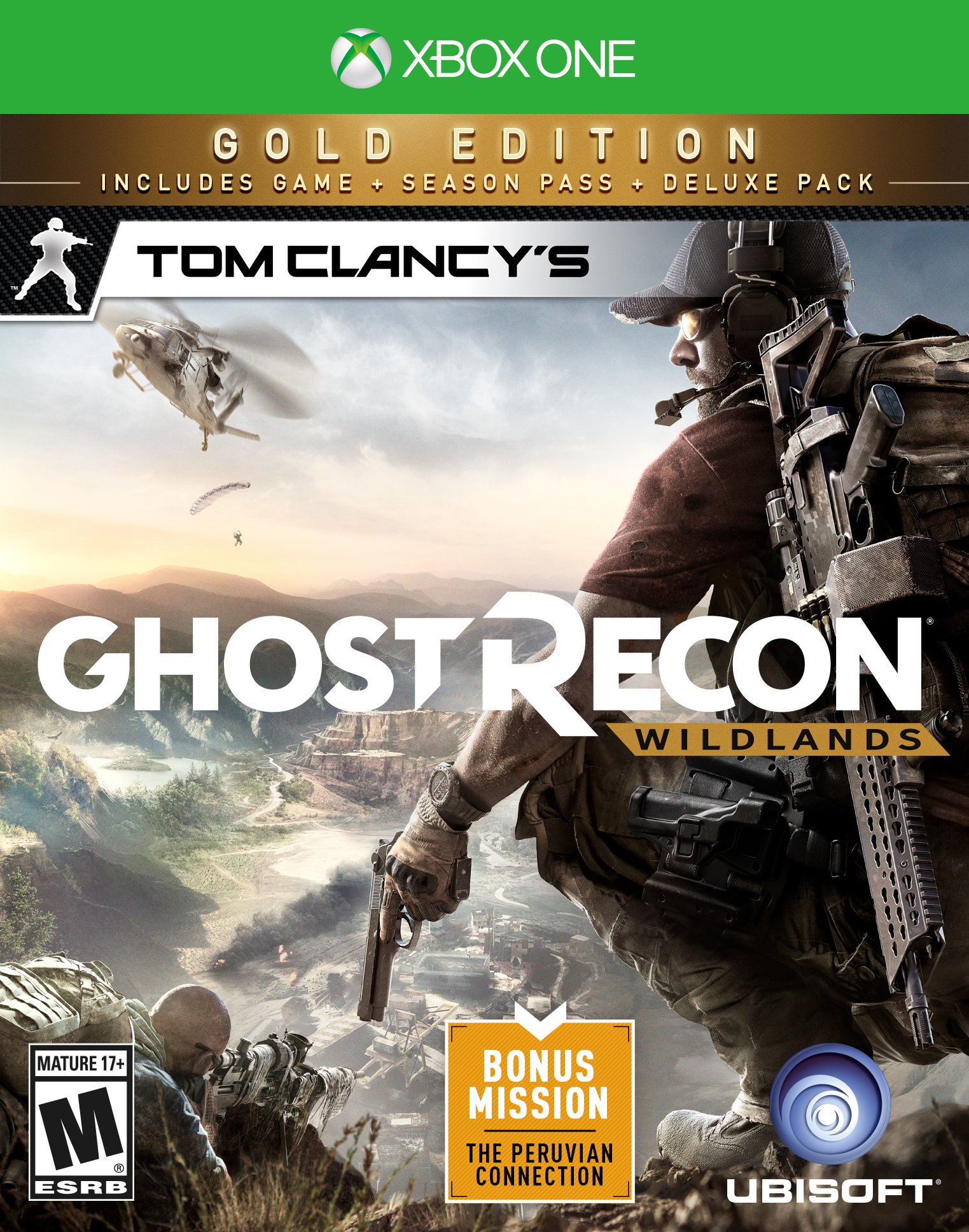 Ghost Recon Wildlands - Gold Edition - Xbox One Gold Edition 北米版 Xbox エックスボックス 海外版ソフト