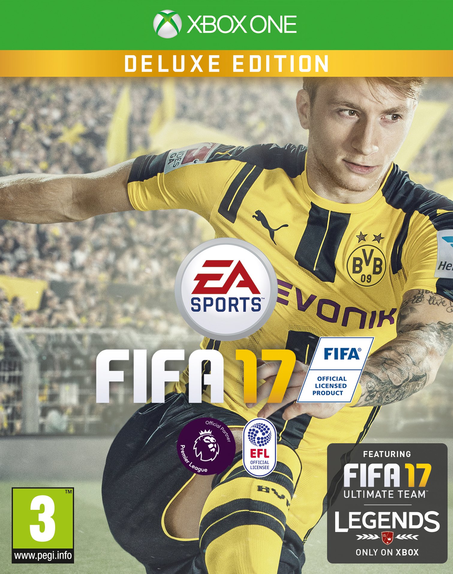 FIFA 17 - Deluxe Edition (Xbox One) 北米版 Xbox エックスボックス 海外版ソフト