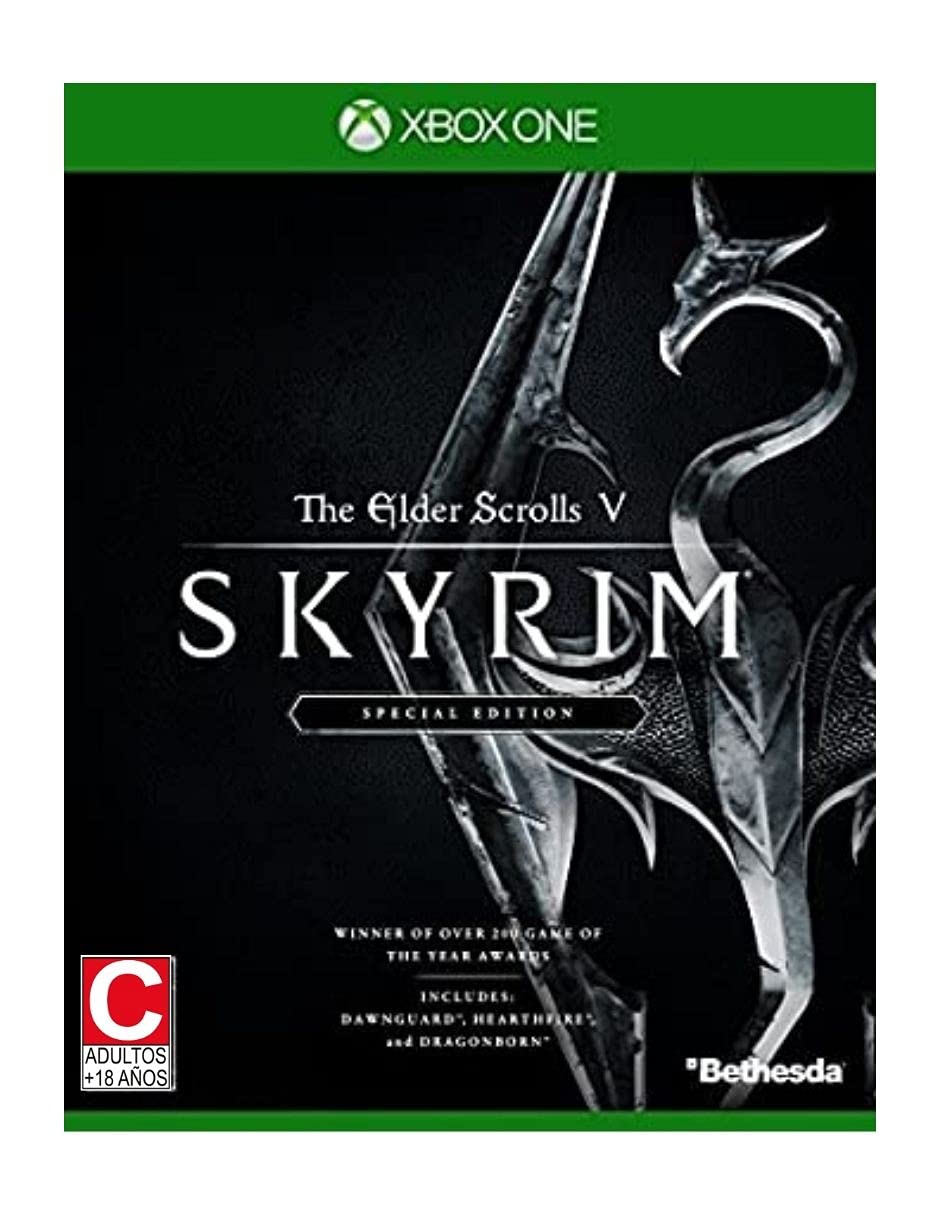 PRODUCT DETAILS 【商品情報】・商品名：The Elder Scrolls V: Skyrim Special Edition - Xbox One・対応機種：Xbox One／Xbox Series X・仕様：北米版・言語：英語【コンディション】・新品・海外直輸入品です。・パッケージに輸送によるスレ・小傷がある場合があります。 ■ 日本国内のXbox本体でプレイいただけます Xbox One／Xbox Series X のディスクはリージョンフリーのため、北米版のソフトも日本国内で購入された本体でそのままプレイいただけます。対応本体：Xbox One／Xbox One S／Xbox One X／Xbox Series X ■ 北米版ゲームについてのご注意（必ずお読みください） ・ゲーム内の表示および音声は英語です。日本語には対応しておりません。・Xbox Series S はディスクドライブを搭載していないため、本商品はプレイできません。・追加コンテンツ（DLC）やオンライン機能のご利用には、北米（海外）のMicrosoftアカウントが必要となる場合があります。・パッケージ・取扱説明書はすべて英語表記です。・海外版であること、およびお手持ちの本体で使用できないことを理由とした返品・交換はお受けできません。 ■ ご注意 ・掲載画像は実物に近い色味になるよう調整しておりますが、ご利用の環境により差異が生じる場合があります。・複数店舗で在庫を共有しているため、ご注文後に在庫切れとなる場合がございます。・海外倉庫からのお取り寄せのため、発送までに数日〜2〜3週間程度かかる場合があります。 ■ 納期についてお届けの目安を必ずご確認ください。 ご注意 海外からの輸入品となります。海外輸送のため、外箱に軽微なスレ等がある場合がございますが、商品本体には影響ございません。 ※在庫状況は仕入先の在庫情報をもとに出来る限り正確に表示しておりますが、取寄せ商品のため、タイミングによりご注文後に欠品・キャンセルとなる場合がございます。