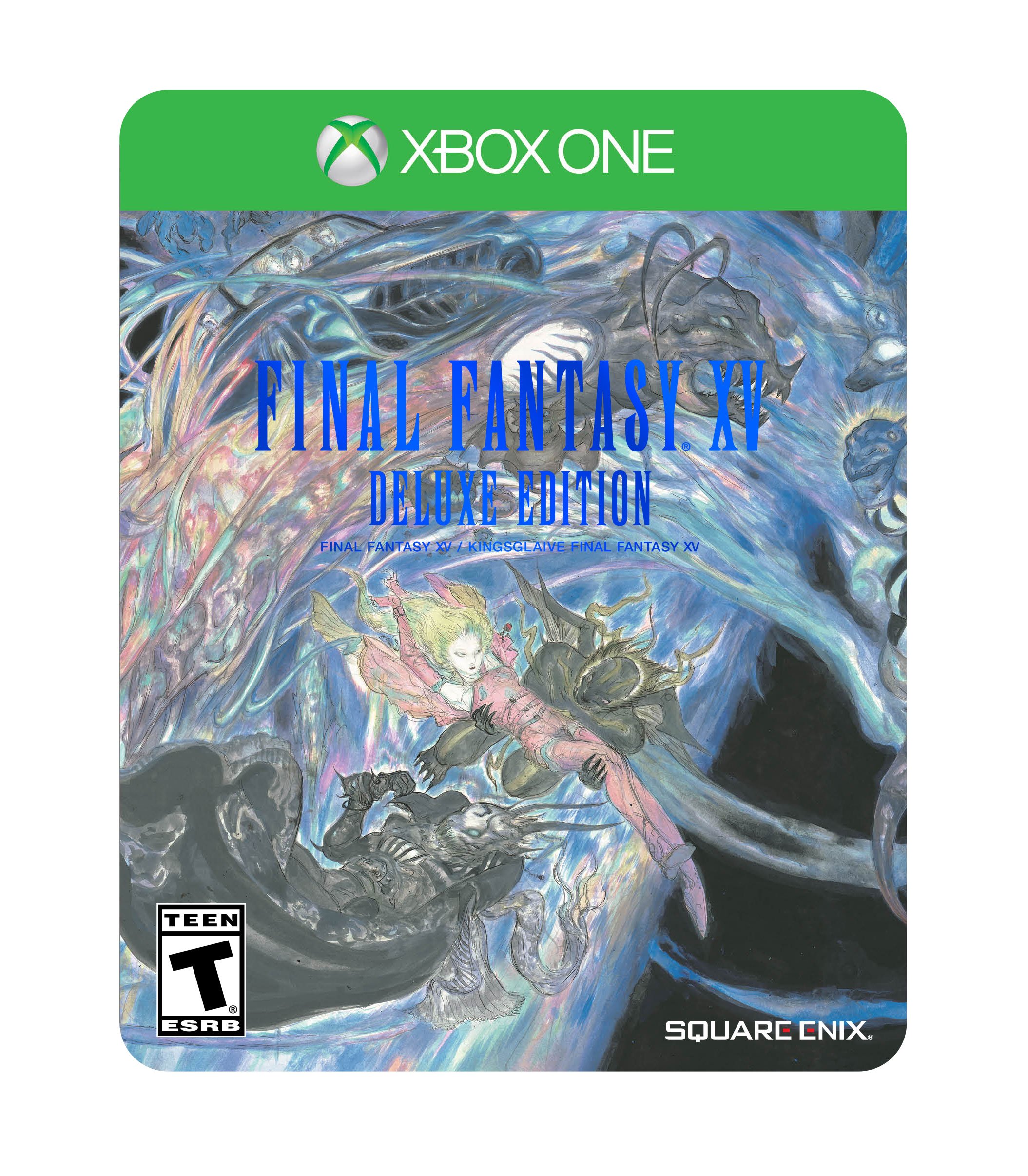 PRODUCT DETAILS 【商品情報】・商品名：Final Fantasy XV Deluxe Edition - Xbox One・対応機種：Xbox One／Xbox Series X・仕様：北米版・言語：英語【コンディション】・新品・海外直輸入品です。・パッケージに輸送によるスレ・小傷がある場合があります。 ■ 日本国内のXbox本体でプレイいただけます Xbox One／Xbox Series X のディスクはリージョンフリーのため、北米版のソフトも日本国内で購入された本体でそのままプレイいただけます。対応本体：Xbox One／Xbox One S／Xbox One X／Xbox Series X ■ 北米版ゲームについてのご注意（必ずお読みください） ・ゲーム内の表示および音声は英語です。日本語には対応しておりません。・Xbox Series S はディスクドライブを搭載していないため、本商品はプレイできません。・追加コンテンツ（DLC）やオンライン機能のご利用には、北米（海外）のMicrosoftアカウントが必要となる場合があります。・パッケージ・取扱説明書はすべて英語表記です。・海外版であること、およびお手持ちの本体で使用できないことを理由とした返品・交換はお受けできません。 ■ ご注意 ・掲載画像は実物に近い色味になるよう調整しておりますが、ご利用の環境により差異が生じる場合があります。・複数店舗で在庫を共有しているため、ご注文後に在庫切れとなる場合がございます。・海外倉庫からのお取り寄せのため、発送までに数日〜2〜3週間程度かかる場合があります。 ■ 納期についてお届けの目安を必ずご確認ください。 ご注意 海外からの輸入品となります。海外輸送のため、外箱に軽微なスレ等がある場合がございますが、商品本体には影響ございません。 ※在庫状況は仕入先の在庫情報をもとに出来る限り正確に表示しておりますが、取寄せ商品のため、タイミングによりご注文後に欠品・キャンセルとなる場合がございます。
