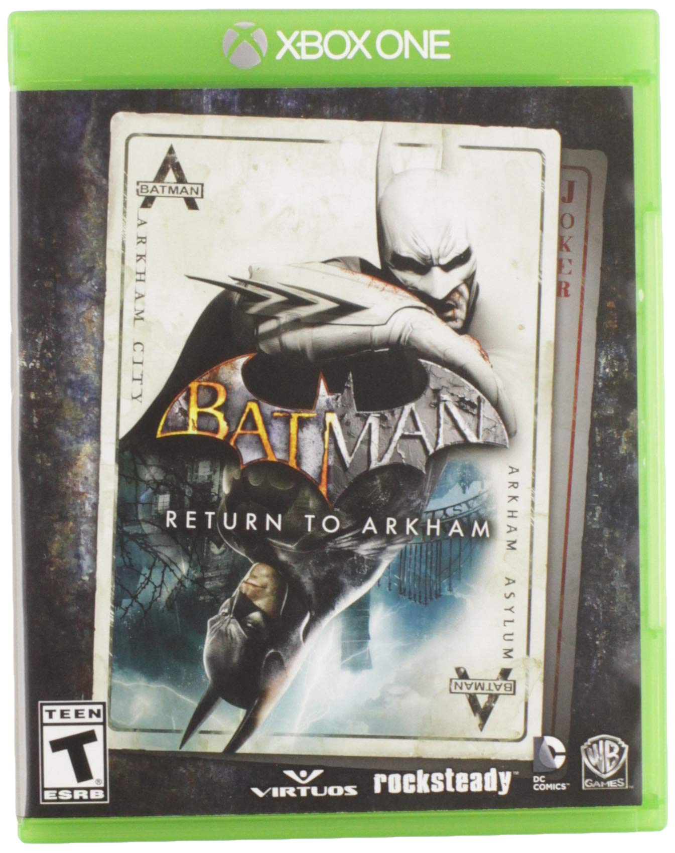 PRODUCT DETAILS 【商品情報】・商品名：Batman: Return to Arkham - Xbox One・対応機種：Xbox One／Xbox Series X・仕様：北米版・言語：英語【コンディション】・新品・海外直輸入品です。・パッケージに輸送によるスレ・小傷がある場合があります。 ■ 日本国内のXbox本体でプレイいただけます Xbox One／Xbox Series X のディスクはリージョンフリーのため、北米版のソフトも日本国内で購入された本体でそのままプレイいただけます。対応本体：Xbox One／Xbox One S／Xbox One X／Xbox Series X ■ 北米版ゲームについてのご注意（必ずお読みください） ・ゲーム内の表示および音声は英語です。日本語には対応しておりません。・Xbox Series S はディスクドライブを搭載していないため、本商品はプレイできません。・追加コンテンツ（DLC）やオンライン機能のご利用には、北米（海外）のMicrosoftアカウントが必要となる場合があります。・パッケージ・取扱説明書はすべて英語表記です。・海外版であること、およびお手持ちの本体で使用できないことを理由とした返品・交換はお受けできません。 ■ ご注意 ・掲載画像は実物に近い色味になるよう調整しておりますが、ご利用の環境により差異が生じる場合があります。・複数店舗で在庫を共有しているため、ご注文後に在庫切れとなる場合がございます。・海外倉庫からのお取り寄せのため、発送までに数日〜2〜3週間程度かかる場合があります。 ■ 納期についてお届けの目安を必ずご確認ください。 ご注意 海外からの輸入品となります。海外輸送のため、外箱に軽微なスレ等がある場合がございますが、商品本体には影響ございません。 ※在庫状況は仕入先の在庫情報をもとに出来る限り正確に表示しておりますが、取寄せ商品のため、タイミングによりご注文後に欠品・キャンセルとなる場合がございます。