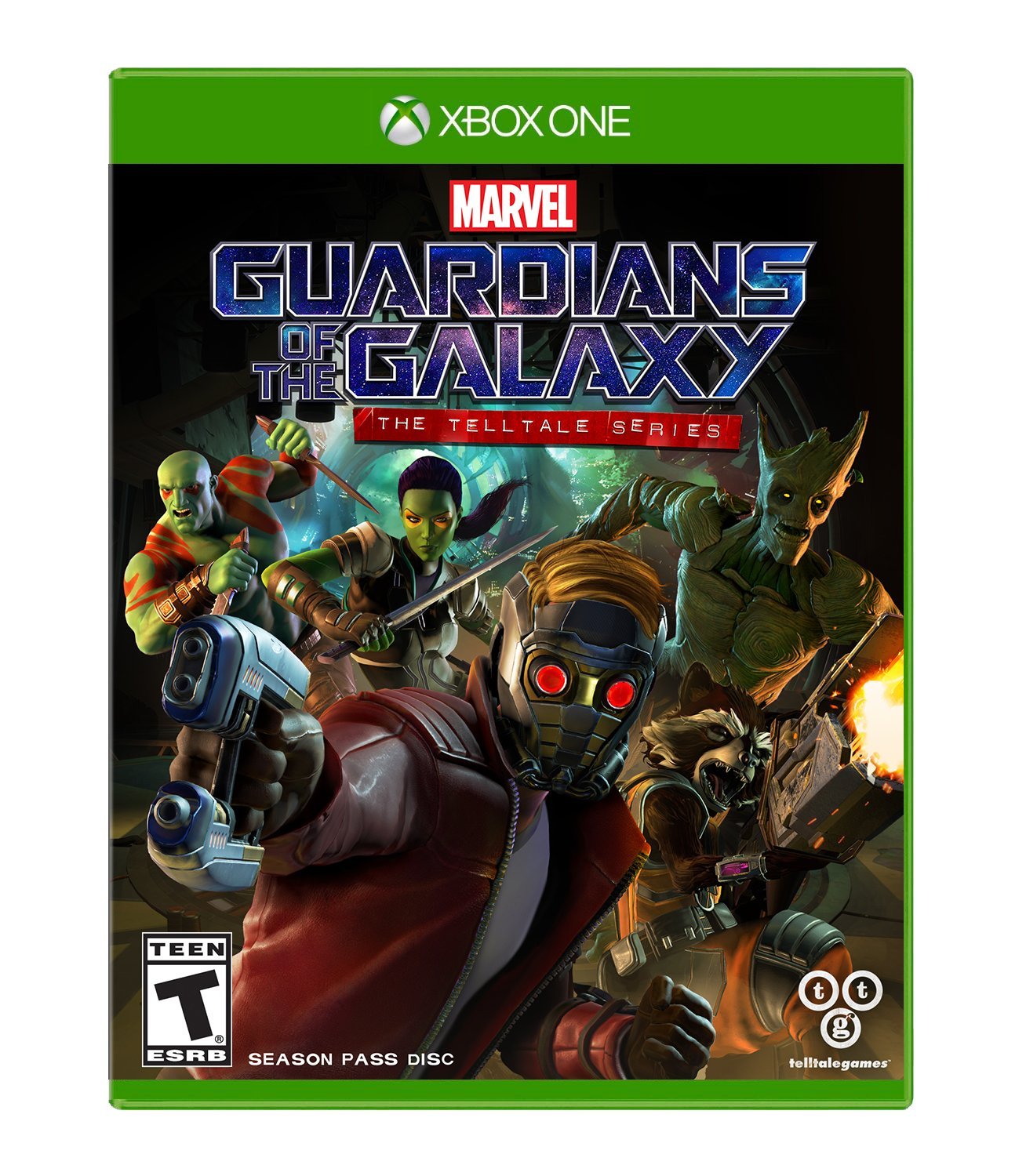 PRODUCT DETAILS 【商品情報】・商品名：Marvel's Guardians of the Galaxy: The Telltale Series - Xbox One・対応機種：Xbox One／Xbox Series X・仕様：北米版・言語：英語【コンディション】・新品・海外直輸入品です。・パッケージに輸送によるスレ・小傷がある場合があります。 ■ 日本国内のXbox本体でプレイいただけます Xbox One／Xbox Series X のディスクはリージョンフリーのため、北米版のソフトも日本国内で購入された本体でそのままプレイいただけます。対応本体：Xbox One／Xbox One S／Xbox One X／Xbox Series X ■ 北米版ゲームについてのご注意（必ずお読みください） ・ゲーム内の表示および音声は英語です。日本語には対応しておりません。・Xbox Series S はディスクドライブを搭載していないため、本商品はプレイできません。・追加コンテンツ（DLC）やオンライン機能のご利用には、北米（海外）のMicrosoftアカウントが必要となる場合があります。・パッケージ・取扱説明書はすべて英語表記です。・海外版であること、およびお手持ちの本体で使用できないことを理由とした返品・交換はお受けできません。 ■ ご注意 ・掲載画像は実物に近い色味になるよう調整しておりますが、ご利用の環境により差異が生じる場合があります。・複数店舗で在庫を共有しているため、ご注文後に在庫切れとなる場合がございます。・海外倉庫からのお取り寄せのため、発送までに数日〜2〜3週間程度かかる場合があります。 ■ 納期についてお届けの目安を必ずご確認ください。 ご注意 海外からの輸入品となります。海外輸送のため、外箱に軽微なスレ等がある場合がございますが、商品本体には影響ございません。 ※在庫状況は仕入先の在庫情報をもとに出来る限り正確に表示しておりますが、取寄せ商品のため、タイミングによりご注文後に欠品・キャンセルとなる場合がございます。