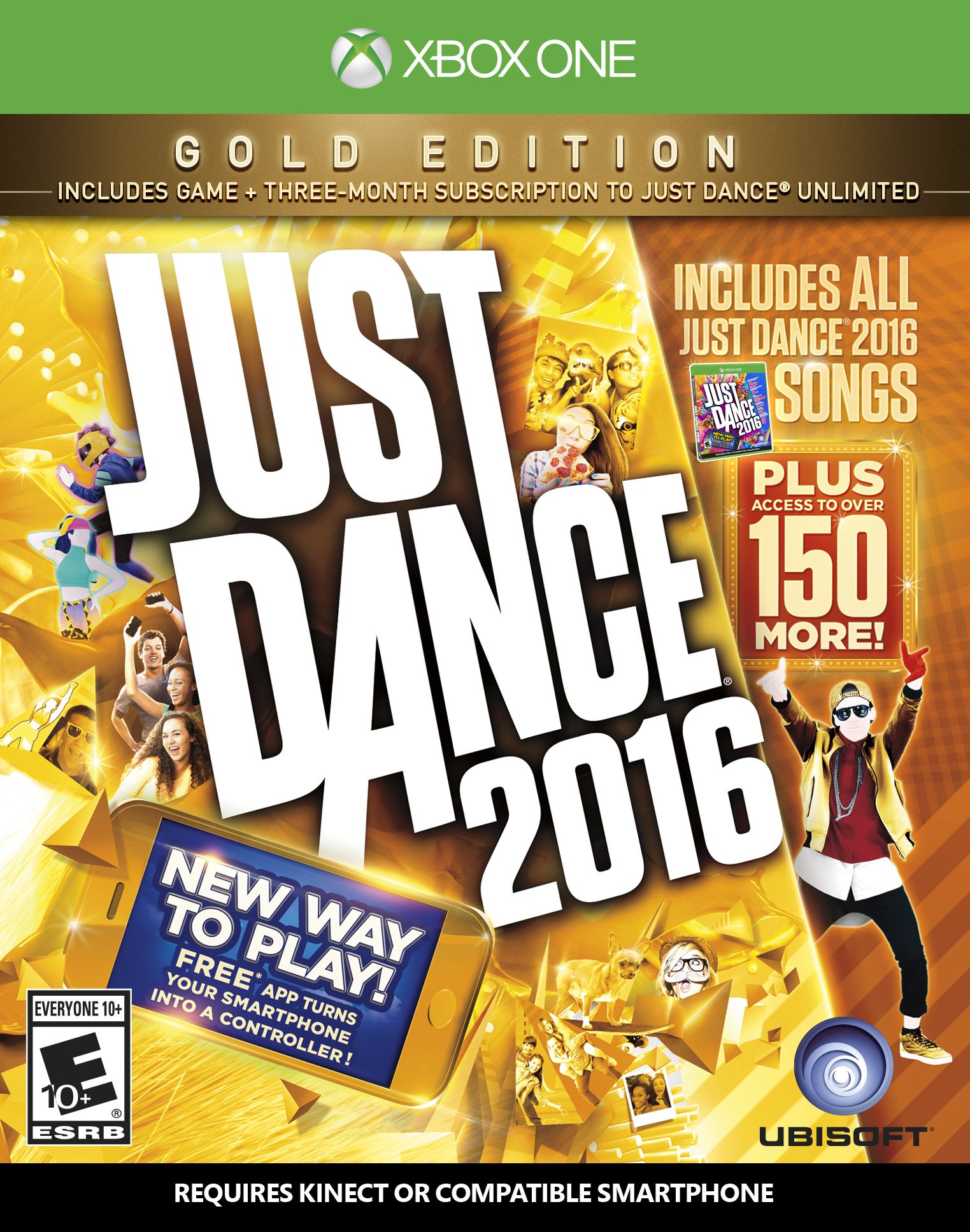 Just Dance 2016 (Gold Edition) Xbox One 北米版 Xbox エックスボックス 海外版ソフト
