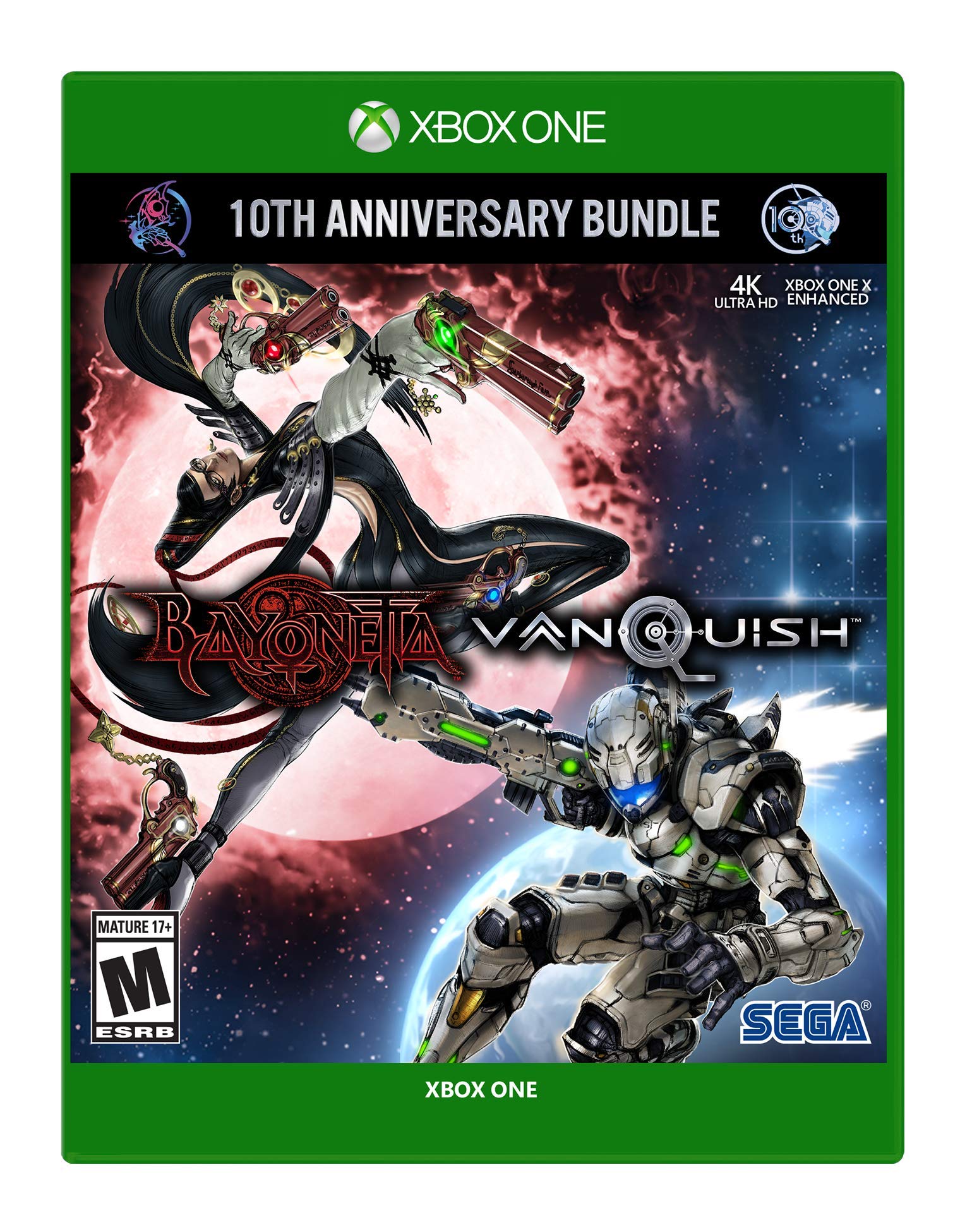 PRODUCT DETAILS 【商品情報】・商品名：Bayonetta & Vanquish 10th Anniversary Bundle: Standard Edition - Xbox One・対応機種：Xbox One／Xbox Series X・仕様：北米版・言語：英語【コンディション】・新品・海外直輸入品です。・パッケージに輸送によるスレ・小傷がある場合があります。 ■ 日本国内のXbox本体でプレイいただけます Xbox One／Xbox Series X のディスクはリージョンフリーのため、北米版のソフトも日本国内で購入された本体でそのままプレイいただけます。対応本体：Xbox One／Xbox One S／Xbox One X／Xbox Series X ■ 北米版ゲームについてのご注意（必ずお読みください） ・ゲーム内の表示および音声は英語です。日本語には対応しておりません。・Xbox Series S はディスクドライブを搭載していないため、本商品はプレイできません。・追加コンテンツ（DLC）やオンライン機能のご利用には、北米（海外）のMicrosoftアカウントが必要となる場合があります。・パッケージ・取扱説明書はすべて英語表記です。・海外版であること、およびお手持ちの本体で使用できないことを理由とした返品・交換はお受けできません。 ■ ご注意 ・掲載画像は実物に近い色味になるよう調整しておりますが、ご利用の環境により差異が生じる場合があります。・複数店舗で在庫を共有しているため、ご注文後に在庫切れとなる場合がございます。・海外倉庫からのお取り寄せのため、発送までに数日〜2〜3週間程度かかる場合があります。 ■ 納期についてお届けの目安を必ずご確認ください。 ご注意 海外からの輸入品となります。海外輸送のため、外箱に軽微なスレ等がある場合がございますが、商品本体には影響ございません。 ※在庫状況は仕入先の在庫情報をもとに出来る限り正確に表示しておりますが、取寄せ商品のため、タイミングによりご注文後に欠品・キャンセルとなる場合がございます。