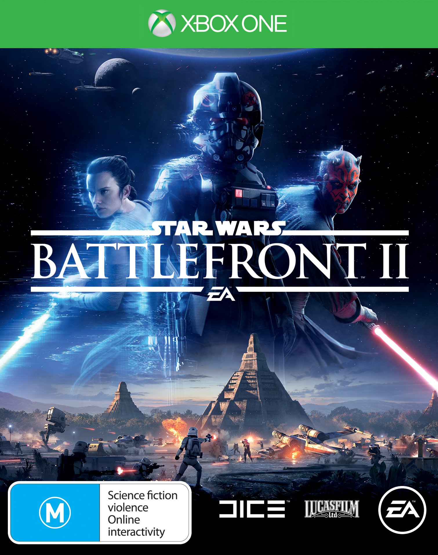 PRODUCT DETAILS 【商品情報】・商品名：Star Wars Battlefront II - Xbox One・対応機種：Xbox One／Xbox Series X・仕様：北米版・言語：英語【コンディション】・新品・海外直輸入品です。・パッケージに輸送によるスレ・小傷がある場合があります。 ■ 日本国内のXbox本体でプレイいただけます Xbox One／Xbox Series X のディスクはリージョンフリーのため、北米版のソフトも日本国内で購入された本体でそのままプレイいただけます。対応本体：Xbox One／Xbox One S／Xbox One X／Xbox Series X ■ 北米版ゲームについてのご注意（必ずお読みください） ・ゲーム内の表示および音声は英語です。日本語には対応しておりません。・Xbox Series S はディスクドライブを搭載していないため、本商品はプレイできません。・追加コンテンツ（DLC）やオンライン機能のご利用には、北米（海外）のMicrosoftアカウントが必要となる場合があります。・パッケージ・取扱説明書はすべて英語表記です。・海外版であること、およびお手持ちの本体で使用できないことを理由とした返品・交換はお受けできません。 ■ ご注意 ・掲載画像は実物に近い色味になるよう調整しておりますが、ご利用の環境により差異が生じる場合があります。・複数店舗で在庫を共有しているため、ご注文後に在庫切れとなる場合がございます。・海外倉庫からのお取り寄せのため、発送までに数日〜2〜3週間程度かかる場合があります。 ■ 納期についてお届けの目安を必ずご確認ください。 ご注意 海外からの輸入品となります。海外輸送のため、外箱に軽微なスレ等がある場合がございますが、商品本体には影響ございません。 ※在庫状況は仕入先の在庫情報をもとに出来る限り正確に表示しておりますが、取寄せ商品のため、タイミングによりご注文後に欠品・キャンセルとなる場合がございます。