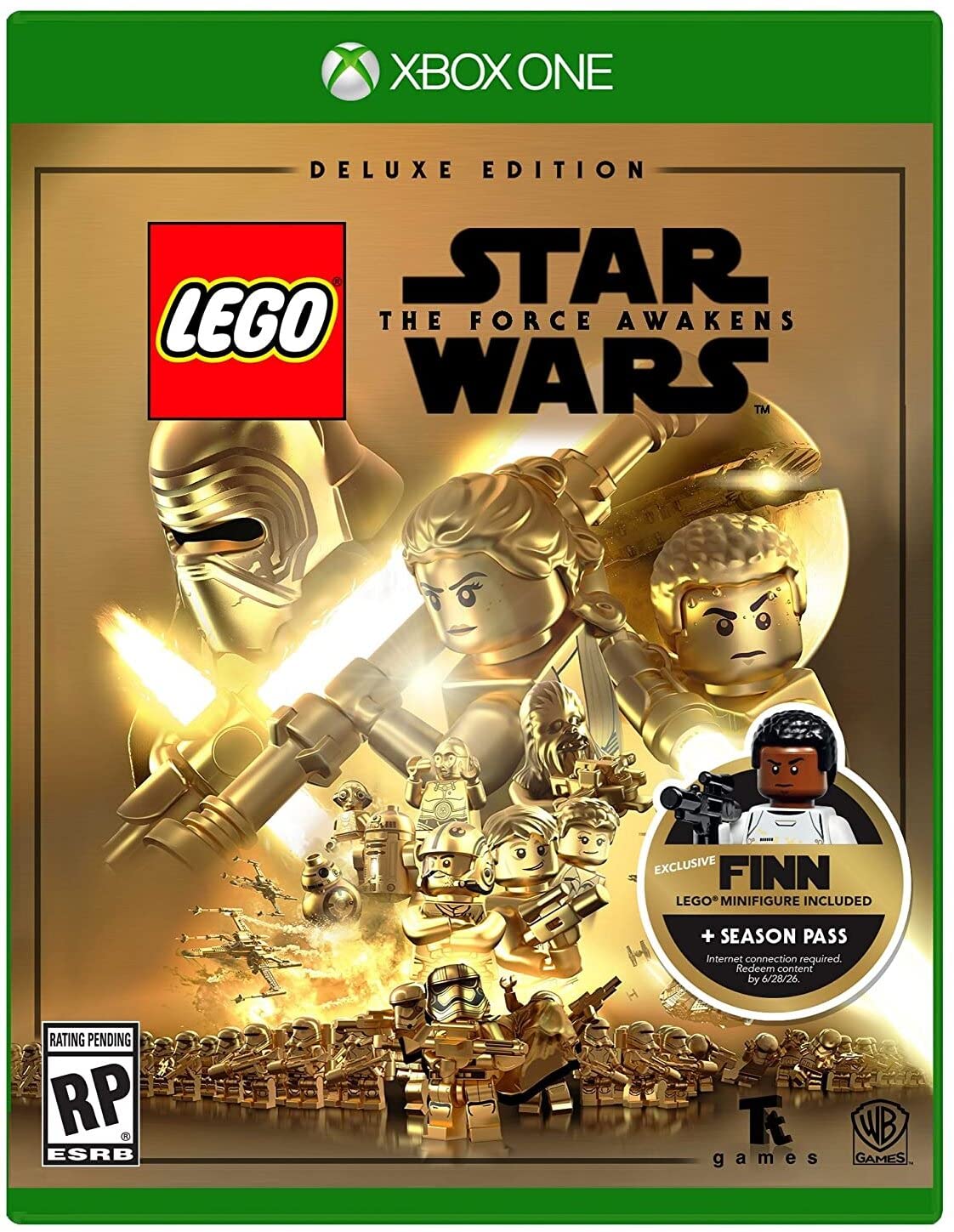 PRODUCT DETAILS 【商品情報】・商品名：LEGO Star Wars: Force Awakens Deluxe Edition - Xbox One・対応機種：Xbox One／Xbox Series X・仕様：北米版・言語：英語【コンディション】・新品・海外直輸入品です。・パッケージに輸送によるスレ・小傷がある場合があります。 ■ 日本国内のXbox本体でプレイいただけます Xbox One／Xbox Series X のディスクはリージョンフリーのため、北米版のソフトも日本国内で購入された本体でそのままプレイいただけます。対応本体：Xbox One／Xbox One S／Xbox One X／Xbox Series X ■ 北米版ゲームについてのご注意（必ずお読みください） ・ゲーム内の表示および音声は英語です。日本語には対応しておりません。・Xbox Series S はディスクドライブを搭載していないため、本商品はプレイできません。・追加コンテンツ（DLC）やオンライン機能のご利用には、北米（海外）のMicrosoftアカウントが必要となる場合があります。・パッケージ・取扱説明書はすべて英語表記です。・海外版であること、およびお手持ちの本体で使用できないことを理由とした返品・交換はお受けできません。 ■ ご注意 ・掲載画像は実物に近い色味になるよう調整しておりますが、ご利用の環境により差異が生じる場合があります。・複数店舗で在庫を共有しているため、ご注文後に在庫切れとなる場合がございます。・海外倉庫からのお取り寄せのため、発送までに数日〜2〜3週間程度かかる場合があります。 ■ 納期についてお届けの目安を必ずご確認ください。 ご注意 海外からの輸入品となります。海外輸送のため、外箱に軽微なスレ等がある場合がございますが、商品本体には影響ございません。 ※在庫状況は仕入先の在庫情報をもとに出来る限り正確に表示しておりますが、取寄せ商品のため、タイミングによりご注文後に欠品・キャンセルとなる場合がございます。