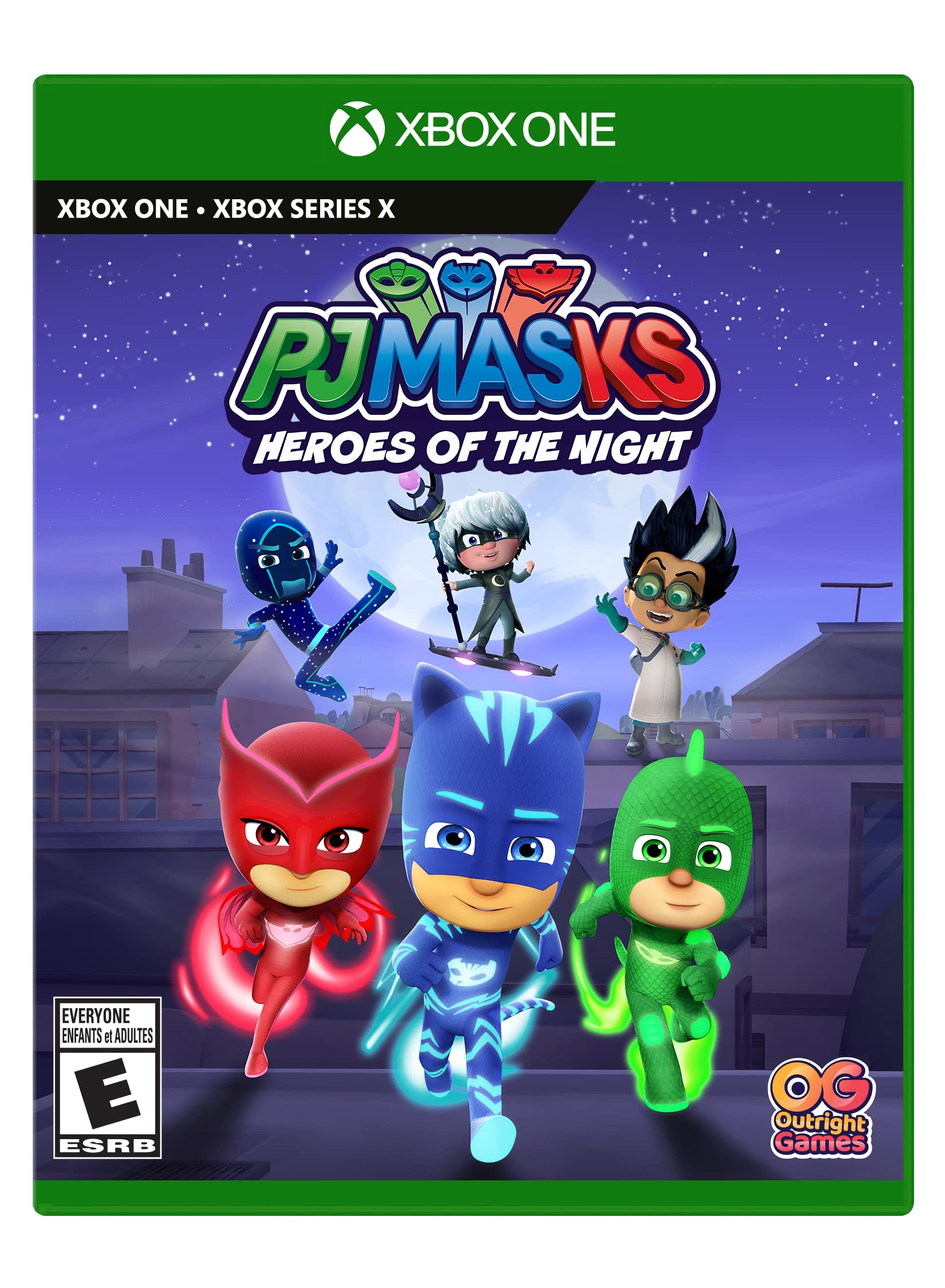 PRODUCT DETAILS 【商品情報】・商品名：Pj Masks: Heroes of The Night - Xbox One・対応機種：Xbox One／Xbox Series X・仕様：北米版・言語：英語【コンディション】・新品・海外直輸入品です。・パッケージに輸送によるスレ・小傷がある場合があります。 ■ 日本国内のXbox本体でプレイいただけます Xbox One／Xbox Series X のディスクはリージョンフリーのため、北米版のソフトも日本国内で購入された本体でそのままプレイいただけます。対応本体：Xbox One／Xbox One S／Xbox One X／Xbox Series X ■ 北米版ゲームについてのご注意（必ずお読みください） ・ゲーム内の表示および音声は英語です。日本語には対応しておりません。・Xbox Series S はディスクドライブを搭載していないため、本商品はプレイできません。・追加コンテンツ（DLC）やオンライン機能のご利用には、北米（海外）のMicrosoftアカウントが必要となる場合があります。・パッケージ・取扱説明書はすべて英語表記です。・海外版であること、およびお手持ちの本体で使用できないことを理由とした返品・交換はお受けできません。 ■ ご注意 ・掲載画像は実物に近い色味になるよう調整しておりますが、ご利用の環境により差異が生じる場合があります。・複数店舗で在庫を共有しているため、ご注文後に在庫切れとなる場合がございます。・海外倉庫からのお取り寄せのため、発送までに数日〜2〜3週間程度かかる場合があります。 ■ 納期についてお届けの目安を必ずご確認ください。 ご注意 海外からの輸入品となります。海外輸送のため、外箱に軽微なスレ等がある場合がございますが、商品本体には影響ございません。 ※在庫状況は仕入先の在庫情報をもとに出来る限り正確に表示しておりますが、取寄せ商品のため、タイミングによりご注文後に欠品・キャンセルとなる場合がございます。