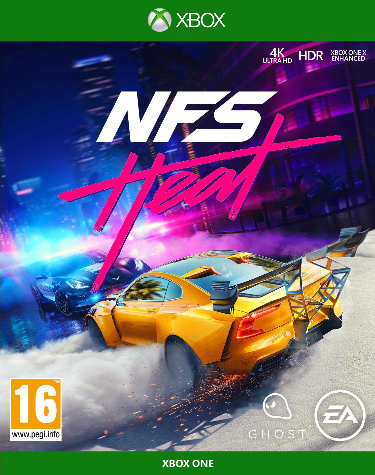PRODUCT DETAILS 【商品情報】・商品名：NFS Heat (Xbox One)・対応機種：Xbox One／Xbox Series X・仕様：北米版・言語：英語【コンディション】・新品・海外直輸入品です。・パッケージに輸送によるスレ・小傷がある場合があります。 ■ 日本国内のXbox本体でプレイいただけます Xbox One／Xbox Series X のディスクはリージョンフリーのため、北米版のソフトも日本国内で購入された本体でそのままプレイいただけます。対応本体：Xbox One／Xbox One S／Xbox One X／Xbox Series X ■ 北米版ゲームについてのご注意（必ずお読みください） ・ゲーム内の表示および音声は英語です。日本語には対応しておりません。・Xbox Series S はディスクドライブを搭載していないため、本商品はプレイできません。・追加コンテンツ（DLC）やオンライン機能のご利用には、北米（海外）のMicrosoftアカウントが必要となる場合があります。・パッケージ・取扱説明書はすべて英語表記です。・海外版であること、およびお手持ちの本体で使用できないことを理由とした返品・交換はお受けできません。 ■ ご注意 ・掲載画像は実物に近い色味になるよう調整しておりますが、ご利用の環境により差異が生じる場合があります。・複数店舗で在庫を共有しているため、ご注文後に在庫切れとなる場合がございます。・海外倉庫からのお取り寄せのため、発送までに数日〜2〜3週間程度かかる場合があります。 ■ 納期についてお届けの目安を必ずご確認ください。 ご注意 海外からの輸入品となります。海外輸送のため、外箱に軽微なスレ等がある場合がございますが、商品本体には影響ございません。 ※在庫状況は仕入先の在庫情報をもとに出来る限り正確に表示しておりますが、取寄せ商品のため、タイミングによりご注文後に欠品・キャンセルとなる場合がございます。