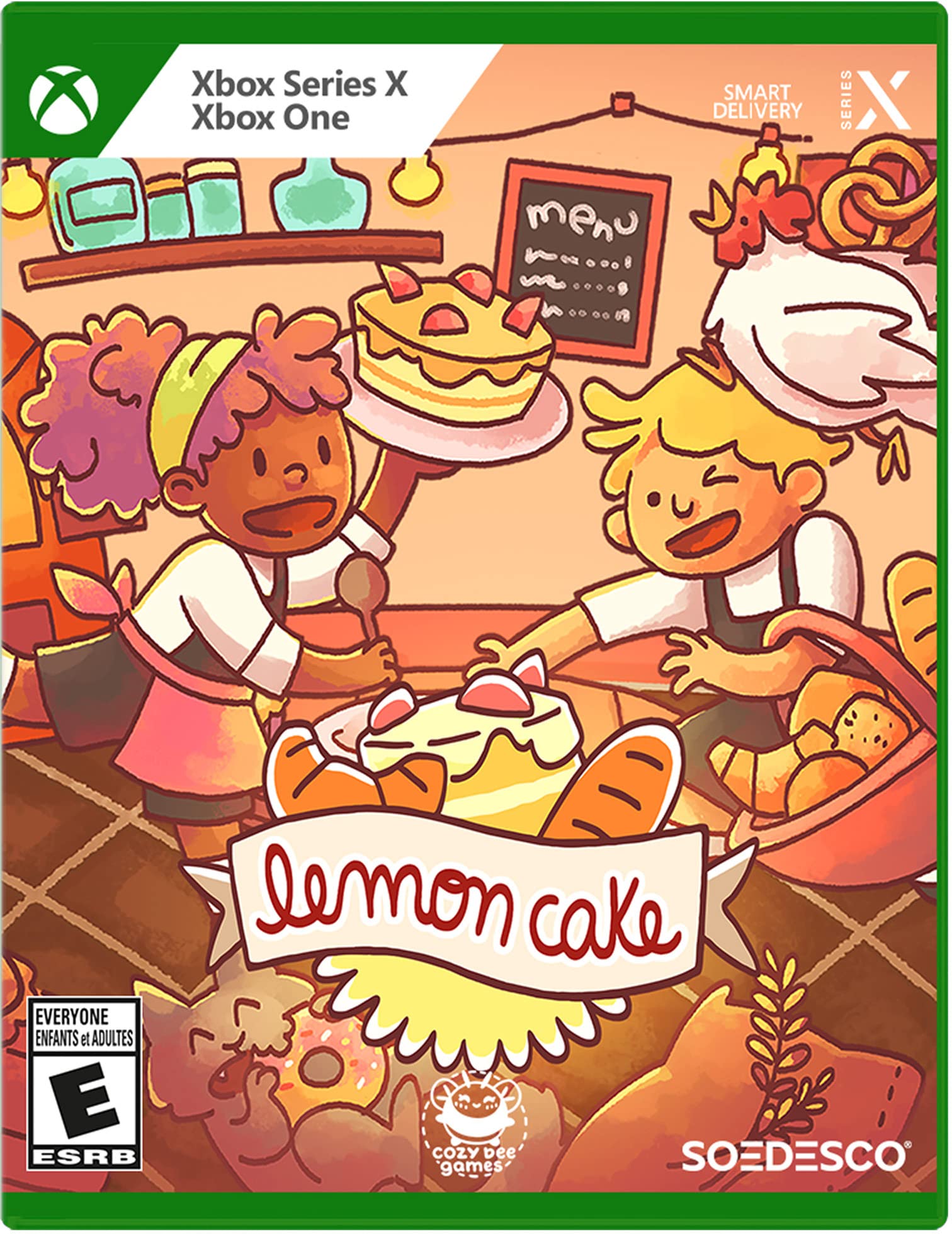 PRODUCT DETAILS 【商品情報】・商品名：Lemon Cake - Xbox Series X・対応機種：Xbox One／Xbox Series X・仕様：北米版・言語：英語【コンディション】・新品・海外直輸入品です。・パッケージに輸送によるスレ・小傷がある場合があります。 ■ 日本国内のXbox本体でプレイいただけます Xbox One／Xbox Series X のディスクはリージョンフリーのため、北米版のソフトも日本国内で購入された本体でそのままプレイいただけます。対応本体：Xbox One／Xbox One S／Xbox One X／Xbox Series X ■ 北米版ゲームについてのご注意（必ずお読みください） ・ゲーム内の表示および音声は英語です。日本語には対応しておりません。・Xbox Series S はディスクドライブを搭載していないため、本商品はプレイできません。・追加コンテンツ（DLC）やオンライン機能のご利用には、北米（海外）のMicrosoftアカウントが必要となる場合があります。・パッケージ・取扱説明書はすべて英語表記です。・海外版であること、およびお手持ちの本体で使用できないことを理由とした返品・交換はお受けできません。 ■ ご注意 ・掲載画像は実物に近い色味になるよう調整しておりますが、ご利用の環境により差異が生じる場合があります。・複数店舗で在庫を共有しているため、ご注文後に在庫切れとなる場合がございます。・海外倉庫からのお取り寄せのため、発送までに数日〜2〜3週間程度かかる場合があります。 ■ 納期についてお届けの目安を必ずご確認ください。 ご注意 海外からの輸入品となります。海外輸送のため、外箱に軽微なスレ等がある場合がございますが、商品本体には影響ございません。 ※在庫状況は仕入先の在庫情報をもとに出来る限り正確に表示しておりますが、取寄せ商品のため、タイミングによりご注文後に欠品・キャンセルとなる場合がございます。