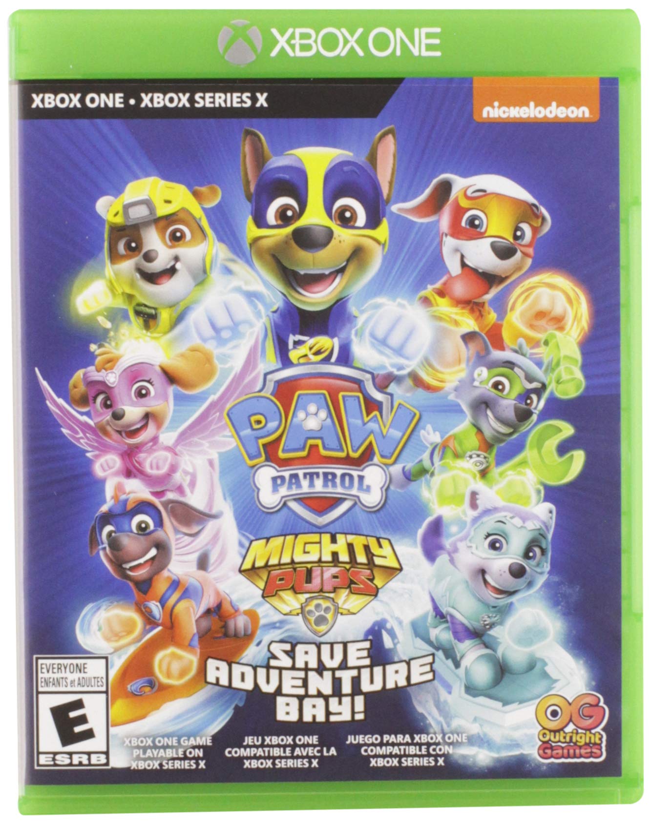 Paw Patrol Mighty Pups Save Adventure Bay - Xbox One 北米版 Xbox エックスボックス 海外版ソフト