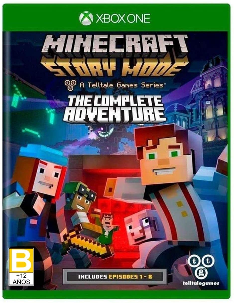 Minecraft: Story Mode- The Complete Adventure - Xbox One 北米版 Xbox エックスボックス 海外版ソフト
