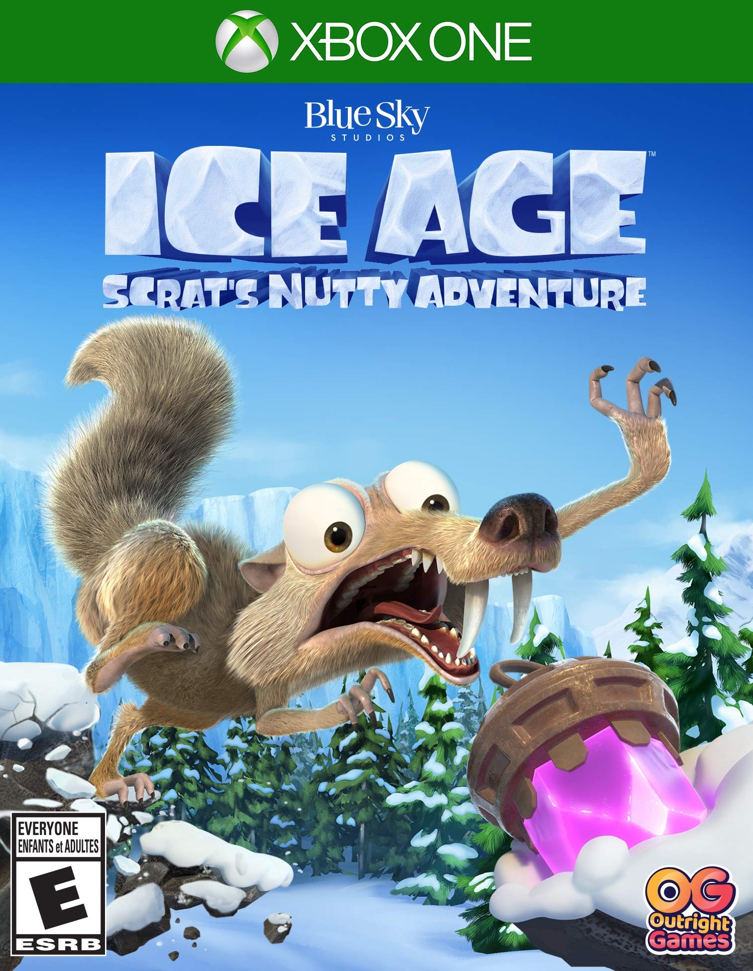 Ice Age: Scrat's Nutty Adventure - Xbox One 北米版 Xbox エックスボックス 海外版ソフト