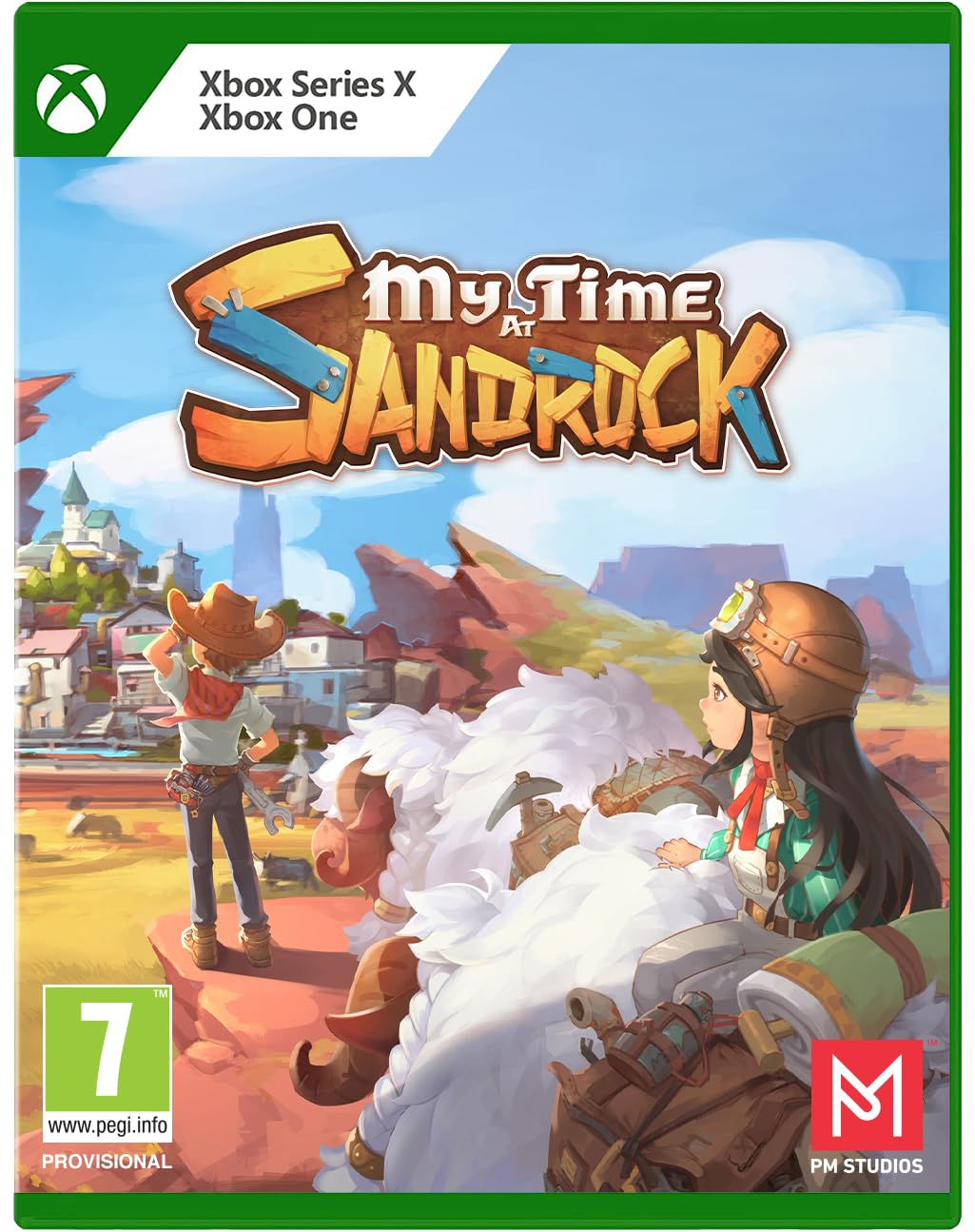 PRODUCT DETAILS 【商品情報】・商品名：My Time at Sandrock (Xbox One/Series X)・対応機種：Xbox One／Xbox Series X・仕様：北米版・言語：英語【コンディション】・新品・海外直輸入品です。・パッケージに輸送によるスレ・小傷がある場合があります。 ■ 日本国内のXbox本体でプレイいただけます Xbox One／Xbox Series X のディスクはリージョンフリーのため、北米版のソフトも日本国内で購入された本体でそのままプレイいただけます。対応本体：Xbox One／Xbox One S／Xbox One X／Xbox Series X ■ 北米版ゲームについてのご注意（必ずお読みください） ・ゲーム内の表示および音声は英語です。日本語には対応しておりません。・Xbox Series S はディスクドライブを搭載していないため、本商品はプレイできません。・追加コンテンツ（DLC）やオンライン機能のご利用には、北米（海外）のMicrosoftアカウントが必要となる場合があります。・パッケージ・取扱説明書はすべて英語表記です。・海外版であること、およびお手持ちの本体で使用できないことを理由とした返品・交換はお受けできません。 ■ ご注意 ・掲載画像は実物に近い色味になるよう調整しておりますが、ご利用の環境により差異が生じる場合があります。・複数店舗で在庫を共有しているため、ご注文後に在庫切れとなる場合がございます。・海外倉庫からのお取り寄せのため、発送までに数日〜2〜3週間程度かかる場合があります。 ■ 納期についてお届けの目安を必ずご確認ください。 ご注意 海外からの輸入品となります。海外輸送のため、外箱に軽微なスレ等がある場合がございますが、商品本体には影響ございません。 ※在庫状況は仕入先の在庫情報をもとに出来る限り正確に表示しておりますが、取寄せ商品のため、タイミングによりご注文後に欠品・キャンセルとなる場合がございます。