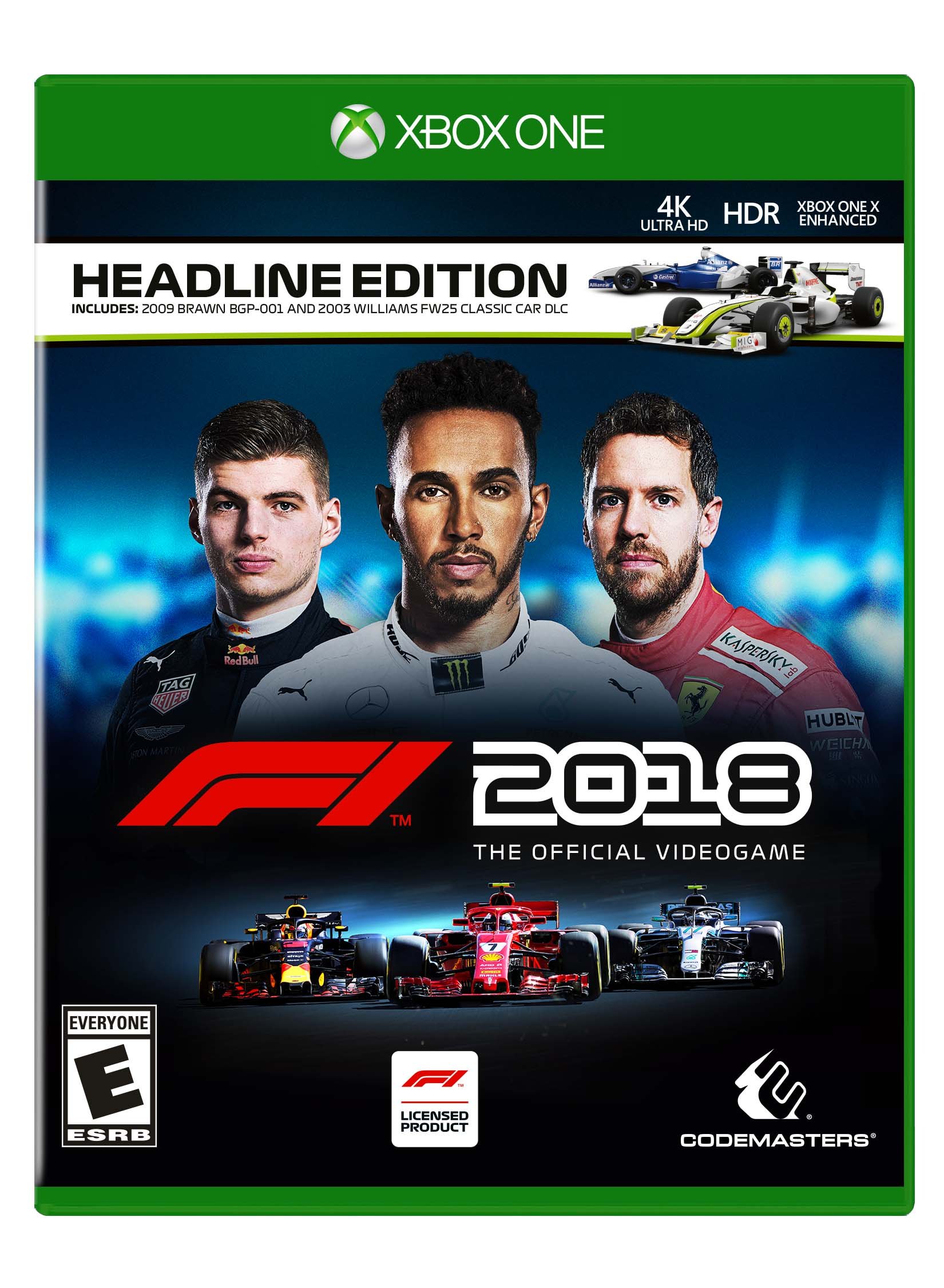PRODUCT DETAILS 【商品情報】・商品名：F1 2018 Headline Edition - Xbox One・対応機種：Xbox One／Xbox Series X・仕様：北米版・言語：英語【コンディション】・新品・海外直輸入品です。・パッケージに輸送によるスレ・小傷がある場合があります。 ■ 日本国内のXbox本体でプレイいただけます Xbox One／Xbox Series X のディスクはリージョンフリーのため、北米版のソフトも日本国内で購入された本体でそのままプレイいただけます。対応本体：Xbox One／Xbox One S／Xbox One X／Xbox Series X ■ 北米版ゲームについてのご注意（必ずお読みください） ・ゲーム内の表示および音声は英語です。日本語には対応しておりません。・Xbox Series S はディスクドライブを搭載していないため、本商品はプレイできません。・追加コンテンツ（DLC）やオンライン機能のご利用には、北米（海外）のMicrosoftアカウントが必要となる場合があります。・パッケージ・取扱説明書はすべて英語表記です。・海外版であること、およびお手持ちの本体で使用できないことを理由とした返品・交換はお受けできません。 ■ ご注意 ・掲載画像は実物に近い色味になるよう調整しておりますが、ご利用の環境により差異が生じる場合があります。・複数店舗で在庫を共有しているため、ご注文後に在庫切れとなる場合がございます。・海外倉庫からのお取り寄せのため、発送までに数日〜2〜3週間程度かかる場合があります。 ■ 納期についてお届けの目安を必ずご確認ください。 ご注意 海外からの輸入品となります。海外輸送のため、外箱に軽微なスレ等がある場合がございますが、商品本体には影響ございません。 ※在庫状況は仕入先の在庫情報をもとに出来る限り正確に表示しておりますが、取寄せ商品のため、タイミングによりご注文後に欠品・キャンセルとなる場合がございます。
