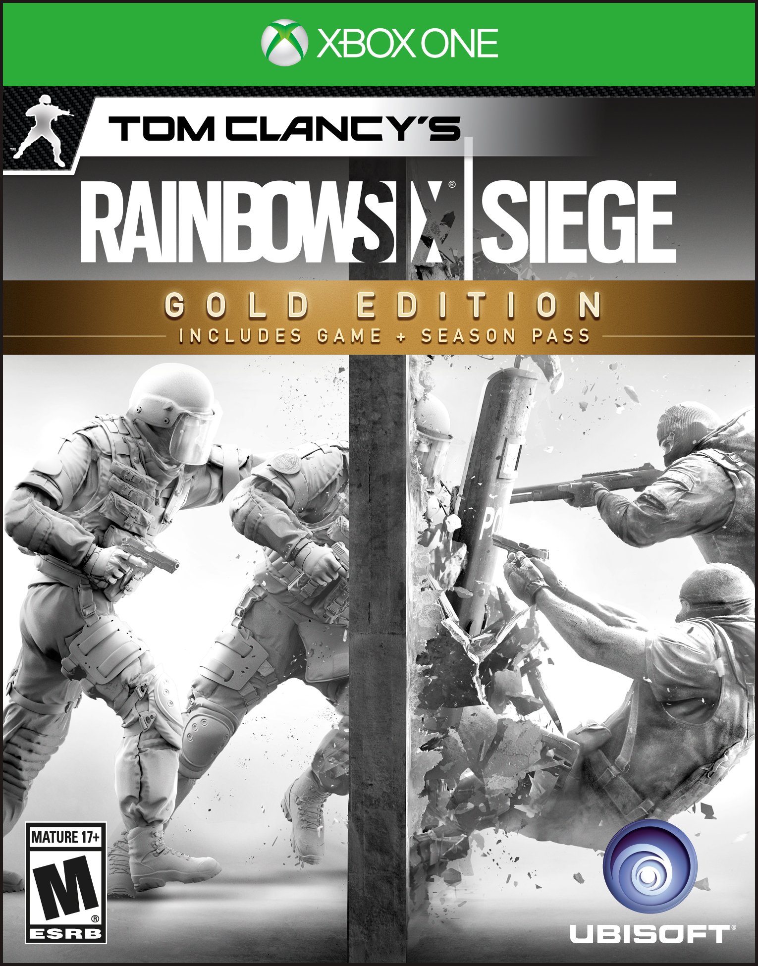 PRODUCT DETAILS 【商品情報】・商品名：Tom Clancy's Rainbow Six Siege - Gold Edition - Xbox One・対応機種：Xbox One／Xbox Series X・仕様：北米版・言語：英語【コンディション】・新品・海外直輸入品です。・パッケージに輸送によるスレ・小傷がある場合があります。 ■ 日本国内のXbox本体でプレイいただけます Xbox One／Xbox Series X のディスクはリージョンフリーのため、北米版のソフトも日本国内で購入された本体でそのままプレイいただけます。対応本体：Xbox One／Xbox One S／Xbox One X／Xbox Series X ■ 北米版ゲームについてのご注意（必ずお読みください） ・ゲーム内の表示および音声は英語です。日本語には対応しておりません。・Xbox Series S はディスクドライブを搭載していないため、本商品はプレイできません。・追加コンテンツ（DLC）やオンライン機能のご利用には、北米（海外）のMicrosoftアカウントが必要となる場合があります。・パッケージ・取扱説明書はすべて英語表記です。・海外版であること、およびお手持ちの本体で使用できないことを理由とした返品・交換はお受けできません。 ■ ご注意 ・掲載画像は実物に近い色味になるよう調整しておりますが、ご利用の環境により差異が生じる場合があります。・複数店舗で在庫を共有しているため、ご注文後に在庫切れとなる場合がございます。・海外倉庫からのお取り寄せのため、発送までに数日〜2〜3週間程度かかる場合があります。 ■ 納期についてお届けの目安を必ずご確認ください。 ご注意 海外からの輸入品となります。海外輸送のため、外箱に軽微なスレ等がある場合がございますが、商品本体には影響ございません。 ※在庫状況は仕入先の在庫情報をもとに出来る限り正確に表示しておりますが、取寄せ商品のため、タイミングによりご注文後に欠品・キャンセルとなる場合がございます。