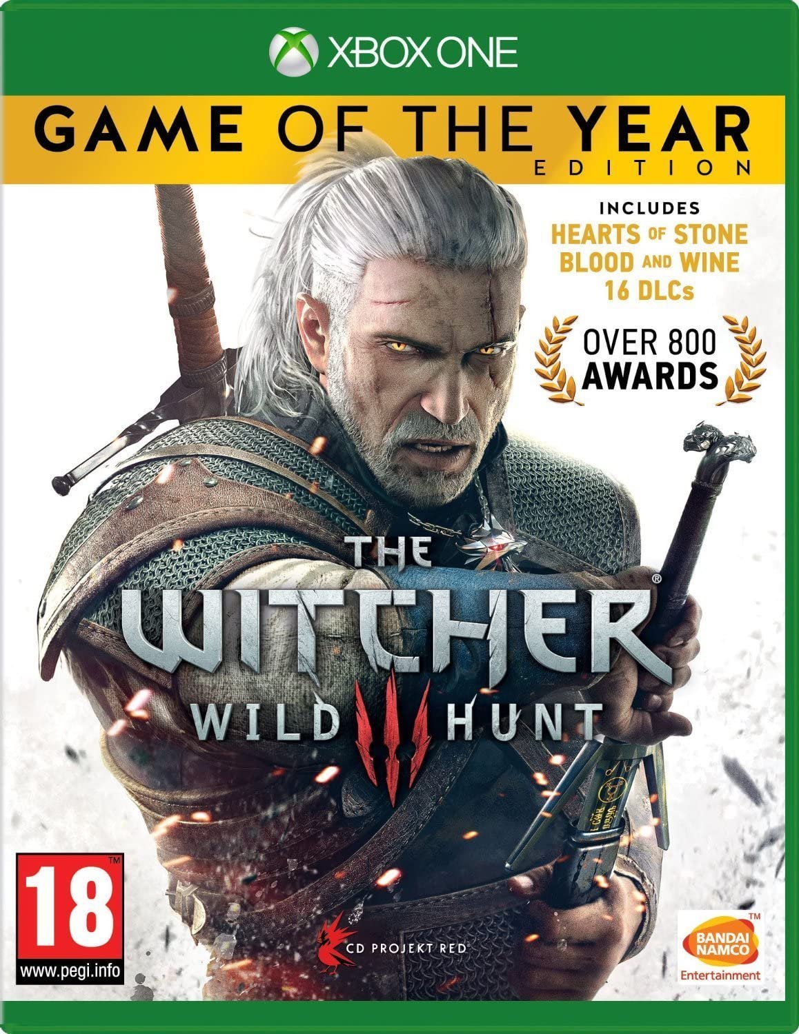 PRODUCT DETAILS 【商品情報】・商品名：The Witcher 3 Game of the Year Edition - Xbox One・対応機種：Xbox One／Xbox Series X・仕様：北米版・言語：英語【コンディション】・新品・海外直輸入品です。・パッケージに輸送によるスレ・小傷がある場合があります。 ■ 日本国内のXbox本体でプレイいただけます Xbox One／Xbox Series X のディスクはリージョンフリーのため、北米版のソフトも日本国内で購入された本体でそのままプレイいただけます。対応本体：Xbox One／Xbox One S／Xbox One X／Xbox Series X ■ 北米版ゲームについてのご注意（必ずお読みください） ・ゲーム内の表示および音声は英語です。日本語には対応しておりません。・Xbox Series S はディスクドライブを搭載していないため、本商品はプレイできません。・追加コンテンツ（DLC）やオンライン機能のご利用には、北米（海外）のMicrosoftアカウントが必要となる場合があります。・パッケージ・取扱説明書はすべて英語表記です。・海外版であること、およびお手持ちの本体で使用できないことを理由とした返品・交換はお受けできません。 ■ ご注意 ・掲載画像は実物に近い色味になるよう調整しておりますが、ご利用の環境により差異が生じる場合があります。・複数店舗で在庫を共有しているため、ご注文後に在庫切れとなる場合がございます。・海外倉庫からのお取り寄せのため、発送までに数日〜2〜3週間程度かかる場合があります。 ■ 納期についてお届けの目安を必ずご確認ください。 ご注意 海外からの輸入品となります。海外輸送のため、外箱に軽微なスレ等がある場合がございますが、商品本体には影響ございません。 ※在庫状況は仕入先の在庫情報をもとに出来る限り正確に表示しておりますが、取寄せ商品のため、タイミングによりご注文後に欠品・キャンセルとなる場合がございます。