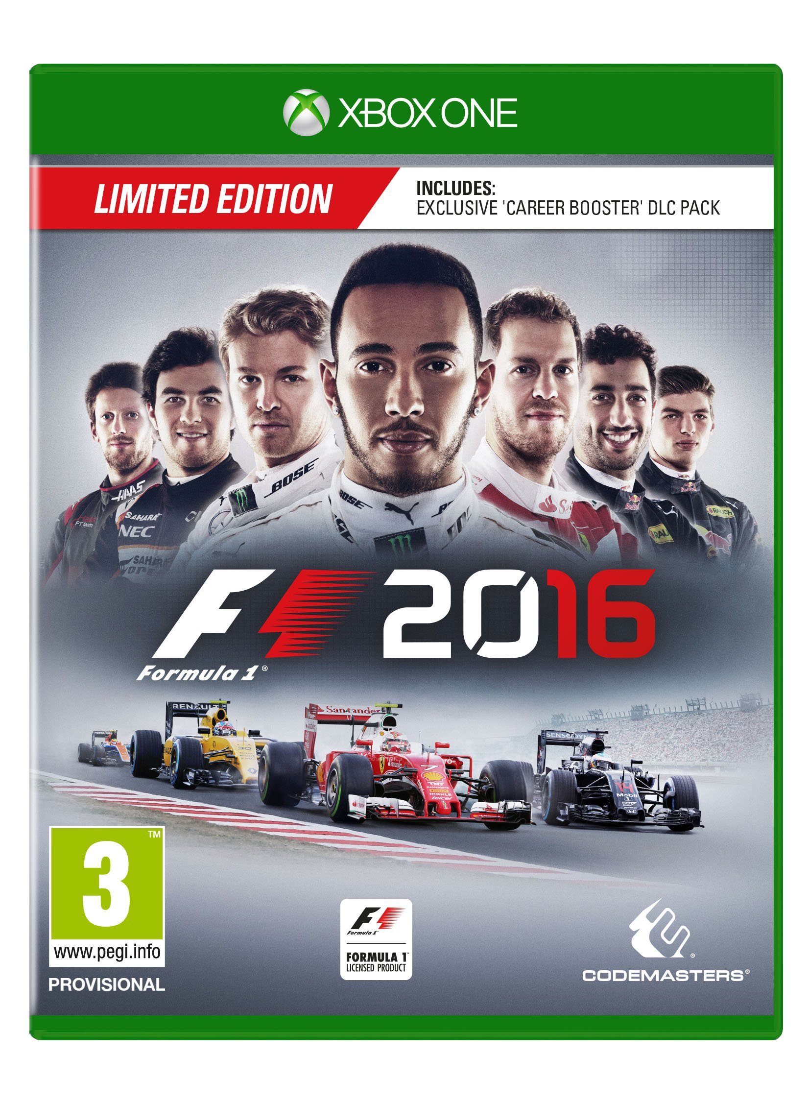 F1 2016 Limited Edition (Xbox One) 北米版 Xbox エックスボックス 海外版ソフト