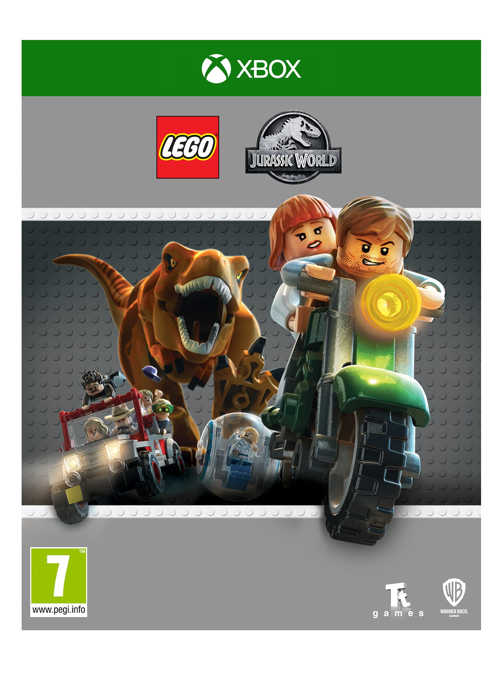 PRODUCT DETAILS 【商品情報】・商品名：LEGO Jurassic World (Xbox One)・対応機種：Xbox One／Xbox Series X・仕様：北米版・言語：英語【コンディション】・新品・海外直輸入品です。・パッケージに輸送によるスレ・小傷がある場合があります。 ■ 日本国内のXbox本体でプレイいただけます Xbox One／Xbox Series X のディスクはリージョンフリーのため、北米版のソフトも日本国内で購入された本体でそのままプレイいただけます。対応本体：Xbox One／Xbox One S／Xbox One X／Xbox Series X ■ 北米版ゲームについてのご注意（必ずお読みください） ・ゲーム内の表示および音声は英語です。日本語には対応しておりません。・Xbox Series S はディスクドライブを搭載していないため、本商品はプレイできません。・追加コンテンツ（DLC）やオンライン機能のご利用には、北米（海外）のMicrosoftアカウントが必要となる場合があります。・パッケージ・取扱説明書はすべて英語表記です。・海外版であること、およびお手持ちの本体で使用できないことを理由とした返品・交換はお受けできません。 ■ ご注意 ・掲載画像は実物に近い色味になるよう調整しておりますが、ご利用の環境により差異が生じる場合があります。・複数店舗で在庫を共有しているため、ご注文後に在庫切れとなる場合がございます。・海外倉庫からのお取り寄せのため、発送までに数日〜2〜3週間程度かかる場合があります。 ■ 納期についてお届けの目安を必ずご確認ください。 ご注意 海外からの輸入品となります。海外輸送のため、外箱に軽微なスレ等がある場合がございますが、商品本体には影響ございません。 ※在庫状況は仕入先の在庫情報をもとに出来る限り正確に表示しておりますが、取寄せ商品のため、タイミングによりご注文後に欠品・キャンセルとなる場合がございます。