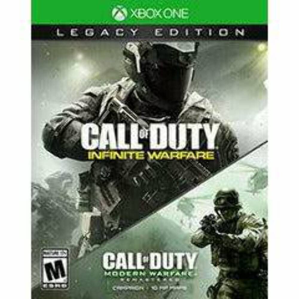 PRODUCT DETAILS 【商品情報】・商品名：Call of Duty: Infinite Warfare - Xbox One Legacy Edition・対応機種：Xbox One／Xbox Series X・仕様：北米版・言語：英語【コンディション】・新品・海外直輸入品です。・パッケージに輸送によるスレ・小傷がある場合があります。 ■ 日本国内のXbox本体でプレイいただけます Xbox One／Xbox Series X のディスクはリージョンフリーのため、北米版のソフトも日本国内で購入された本体でそのままプレイいただけます。対応本体：Xbox One／Xbox One S／Xbox One X／Xbox Series X ■ 北米版ゲームについてのご注意（必ずお読みください） ・ゲーム内の表示および音声は英語です。日本語には対応しておりません。・Xbox Series S はディスクドライブを搭載していないため、本商品はプレイできません。・追加コンテンツ（DLC）やオンライン機能のご利用には、北米（海外）のMicrosoftアカウントが必要となる場合があります。・パッケージ・取扱説明書はすべて英語表記です。・海外版であること、およびお手持ちの本体で使用できないことを理由とした返品・交換はお受けできません。 ■ ご注意 ・掲載画像は実物に近い色味になるよう調整しておりますが、ご利用の環境により差異が生じる場合があります。・複数店舗で在庫を共有しているため、ご注文後に在庫切れとなる場合がございます。・海外倉庫からのお取り寄せのため、発送までに数日〜2〜3週間程度かかる場合があります。 ■ 納期についてお届けの目安を必ずご確認ください。 ご注意 海外からの輸入品となります。海外輸送のため、外箱に軽微なスレ等がある場合がございますが、商品本体には影響ございません。 ※在庫状況は仕入先の在庫情報をもとに出来る限り正確に表示しておりますが、取寄せ商品のため、タイミングによりご注文後に欠品・キャンセルとなる場合がございます。