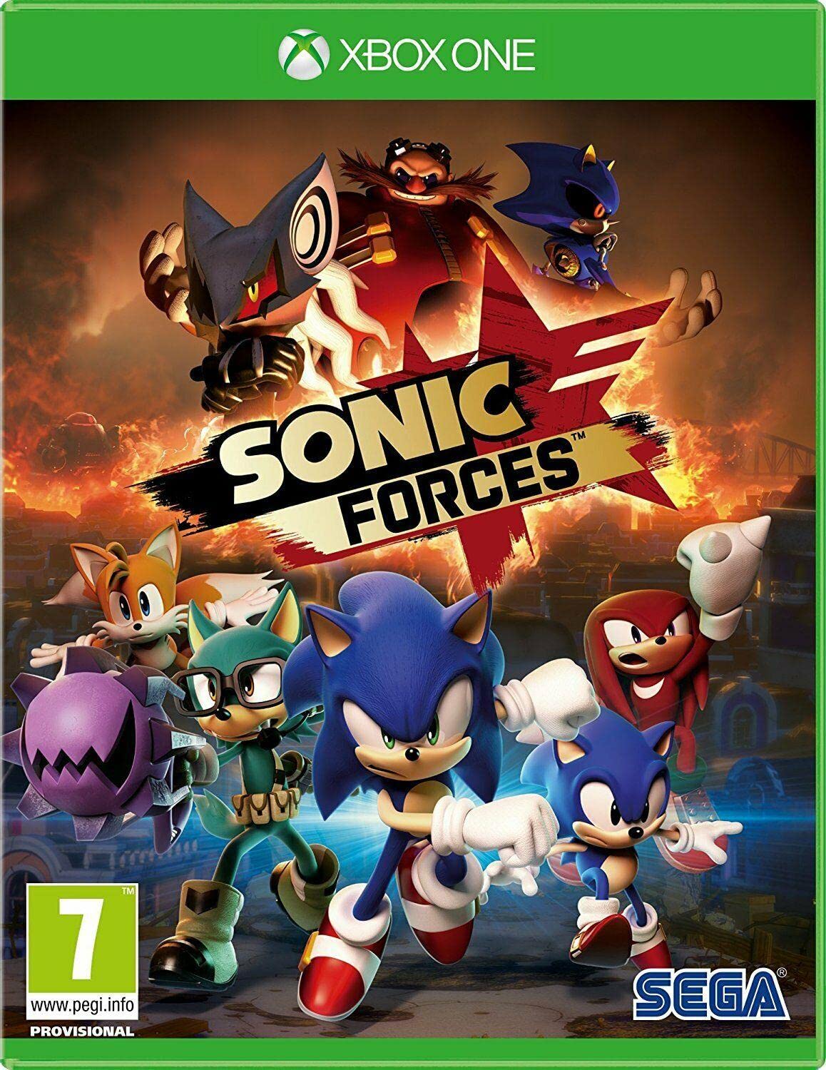 PRODUCT DETAILS 【商品情報】・商品名：Sonic Forces (Xbox One)・対応機種：Xbox One／Xbox Series X・仕様：北米版・言語：英語【コンディション】・新品・海外直輸入品です。・パッケージに輸送によるスレ・小傷がある場合があります。 ■ 日本国内のXbox本体でプレイいただけます Xbox One／Xbox Series X のディスクはリージョンフリーのため、北米版のソフトも日本国内で購入された本体でそのままプレイいただけます。対応本体：Xbox One／Xbox One S／Xbox One X／Xbox Series X ■ 北米版ゲームについてのご注意（必ずお読みください） ・ゲーム内の表示および音声は英語です。日本語には対応しておりません。・Xbox Series S はディスクドライブを搭載していないため、本商品はプレイできません。・追加コンテンツ（DLC）やオンライン機能のご利用には、北米（海外）のMicrosoftアカウントが必要となる場合があります。・パッケージ・取扱説明書はすべて英語表記です。・海外版であること、およびお手持ちの本体で使用できないことを理由とした返品・交換はお受けできません。 ■ ご注意 ・掲載画像は実物に近い色味になるよう調整しておりますが、ご利用の環境により差異が生じる場合があります。・複数店舗で在庫を共有しているため、ご注文後に在庫切れとなる場合がございます。・海外倉庫からのお取り寄せのため、発送までに数日〜2〜3週間程度かかる場合があります。 ■ 納期についてお届けの目安を必ずご確認ください。 ご注意 海外からの輸入品となります。海外輸送のため、外箱に軽微なスレ等がある場合がございますが、商品本体には影響ございません。 ※在庫状況は仕入先の在庫情報をもとに出来る限り正確に表示しておりますが、取寄せ商品のため、タイミングによりご注文後に欠品・キャンセルとなる場合がございます。