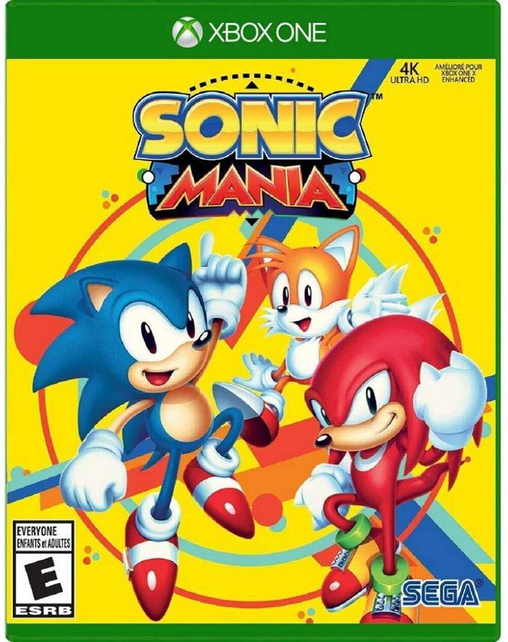 Sonic Mania - Xbox One 北米版 Xbox エックスボックス 海外版ソフト