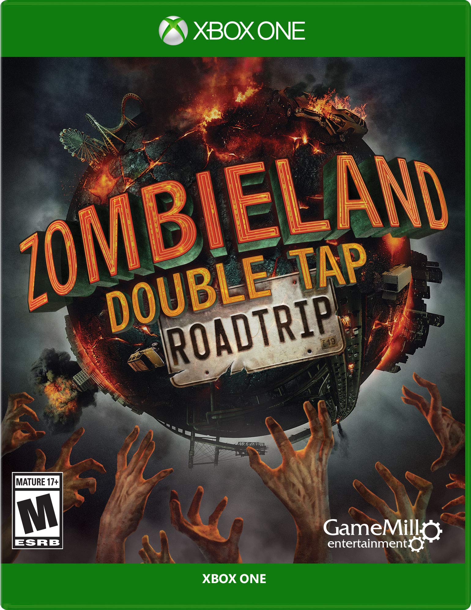 PRODUCT DETAILS 【商品情報】・商品名：Zombieland: Double Tap - Roadtrip - Xbox One Standard Edition・対応機種：Xbox One／Xbox Series X・仕様：北米版・言語：英語【コンディション】・新品・海外直輸入品です。・パッケージに輸送によるスレ・小傷がある場合があります。 ■ 日本国内のXbox本体でプレイいただけます Xbox One／Xbox Series X のディスクはリージョンフリーのため、北米版のソフトも日本国内で購入された本体でそのままプレイいただけます。対応本体：Xbox One／Xbox One S／Xbox One X／Xbox Series X ■ 北米版ゲームについてのご注意（必ずお読みください） ・ゲーム内の表示および音声は英語です。日本語には対応しておりません。・Xbox Series S はディスクドライブを搭載していないため、本商品はプレイできません。・追加コンテンツ（DLC）やオンライン機能のご利用には、北米（海外）のMicrosoftアカウントが必要となる場合があります。・パッケージ・取扱説明書はすべて英語表記です。・海外版であること、およびお手持ちの本体で使用できないことを理由とした返品・交換はお受けできません。 ■ ご注意 ・掲載画像は実物に近い色味になるよう調整しておりますが、ご利用の環境により差異が生じる場合があります。・複数店舗で在庫を共有しているため、ご注文後に在庫切れとなる場合がございます。・海外倉庫からのお取り寄せのため、発送までに数日〜2〜3週間程度かかる場合があります。 ■ 納期についてお届けの目安を必ずご確認ください。 ご注意 海外からの輸入品となります。海外輸送のため、外箱に軽微なスレ等がある場合がございますが、商品本体には影響ございません。 ※在庫状況は仕入先の在庫情報をもとに出来る限り正確に表示しておりますが、取寄せ商品のため、タイミングによりご注文後に欠品・キャンセルとなる場合がございます。
