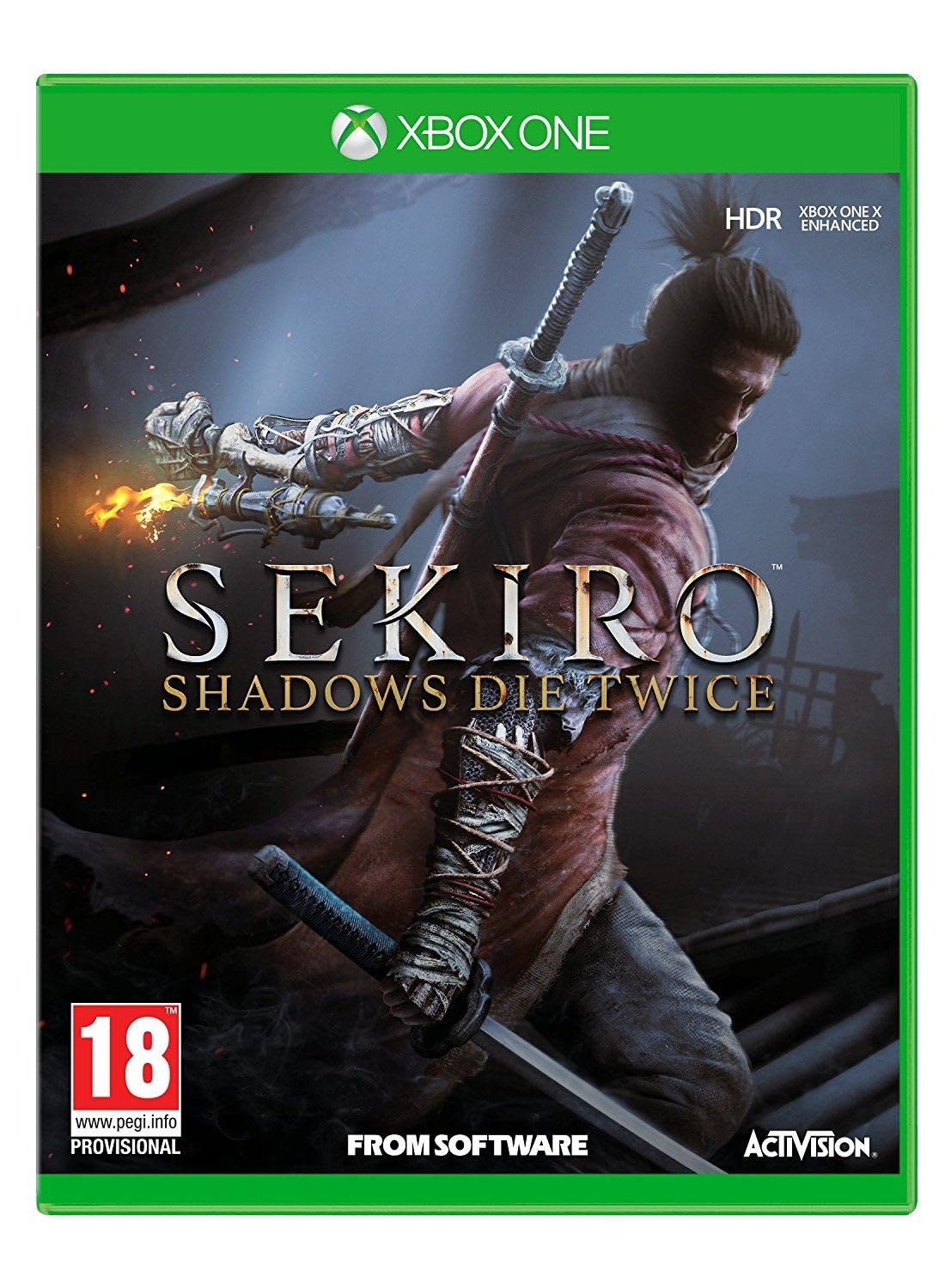 PRODUCT DETAILS 【商品情報】・商品名：Sekiro Shadows Die Twice (Xbox One)・対応機種：Xbox One／Xbox Series X・仕様：北米版・言語：英語【コンディション】・新品・海外直輸入品です。・パッケージに輸送によるスレ・小傷がある場合があります。 ■ 日本国内のXbox本体でプレイいただけます Xbox One／Xbox Series X のディスクはリージョンフリーのため、北米版のソフトも日本国内で購入された本体でそのままプレイいただけます。対応本体：Xbox One／Xbox One S／Xbox One X／Xbox Series X ■ 北米版ゲームについてのご注意（必ずお読みください） ・ゲーム内の表示および音声は英語です。日本語には対応しておりません。・Xbox Series S はディスクドライブを搭載していないため、本商品はプレイできません。・追加コンテンツ（DLC）やオンライン機能のご利用には、北米（海外）のMicrosoftアカウントが必要となる場合があります。・パッケージ・取扱説明書はすべて英語表記です。・海外版であること、およびお手持ちの本体で使用できないことを理由とした返品・交換はお受けできません。 ■ ご注意 ・掲載画像は実物に近い色味になるよう調整しておりますが、ご利用の環境により差異が生じる場合があります。・複数店舗で在庫を共有しているため、ご注文後に在庫切れとなる場合がございます。・海外倉庫からのお取り寄せのため、発送までに数日〜2〜3週間程度かかる場合があります。 ■ 納期についてお届けの目安を必ずご確認ください。 ご注意 海外からの輸入品となります。海外輸送のため、外箱に軽微なスレ等がある場合がございますが、商品本体には影響ございません。 ※在庫状況は仕入先の在庫情報をもとに出来る限り正確に表示しておりますが、取寄せ商品のため、タイミングによりご注文後に欠品・キャンセルとなる場合がございます。
