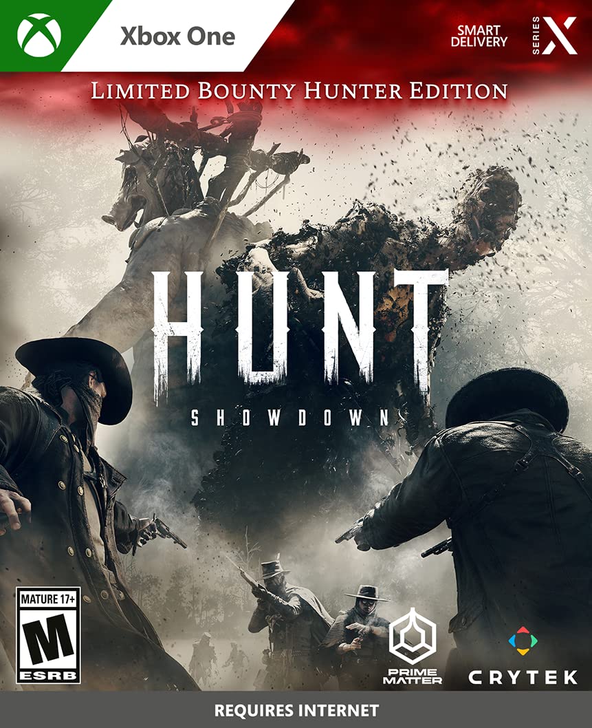 PRODUCT DETAILS 【商品情報】・商品名：HUNT Showdown: Limited Bounty Hunter Edition - Xbox One・対応機種：Xbox One／Xbox Series X・仕様：北米版・言語：英語【コンディション】・新品・海外直輸入品です。・パッケージに輸送によるスレ・小傷がある場合があります。 ■ 日本国内のXbox本体でプレイいただけます Xbox One／Xbox Series X のディスクはリージョンフリーのため、北米版のソフトも日本国内で購入された本体でそのままプレイいただけます。対応本体：Xbox One／Xbox One S／Xbox One X／Xbox Series X ■ 北米版ゲームについてのご注意（必ずお読みください） ・ゲーム内の表示および音声は英語です。日本語には対応しておりません。・Xbox Series S はディスクドライブを搭載していないため、本商品はプレイできません。・追加コンテンツ（DLC）やオンライン機能のご利用には、北米（海外）のMicrosoftアカウントが必要となる場合があります。・パッケージ・取扱説明書はすべて英語表記です。・海外版であること、およびお手持ちの本体で使用できないことを理由とした返品・交換はお受けできません。 ■ ご注意 ・掲載画像は実物に近い色味になるよう調整しておりますが、ご利用の環境により差異が生じる場合があります。・複数店舗で在庫を共有しているため、ご注文後に在庫切れとなる場合がございます。・海外倉庫からのお取り寄せのため、発送までに数日〜2〜3週間程度かかる場合があります。 ■ 納期についてお届けの目安を必ずご確認ください。 ご注意 海外からの輸入品となります。海外輸送のため、外箱に軽微なスレ等がある場合がございますが、商品本体には影響ございません。 ※在庫状況は仕入先の在庫情報をもとに出来る限り正確に表示しておりますが、取寄せ商品のため、タイミングによりご注文後に欠品・キャンセルとなる場合がございます。