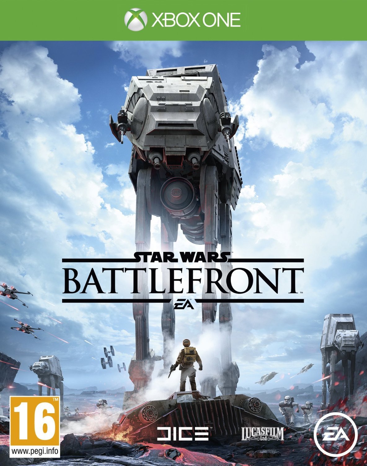 PRODUCT DETAILS 【商品情報】・商品名：Star Wars Battlefront (Xbox One)・対応機種：Xbox One／Xbox Series X・仕様：北米版・言語：英語【コンディション】・新品・海外直輸入品です。・パッケージに輸送によるスレ・小傷がある場合があります。 ■ 日本国内のXbox本体でプレイいただけます Xbox One／Xbox Series X のディスクはリージョンフリーのため、北米版のソフトも日本国内で購入された本体でそのままプレイいただけます。対応本体：Xbox One／Xbox One S／Xbox One X／Xbox Series X ■ 北米版ゲームについてのご注意（必ずお読みください） ・ゲーム内の表示および音声は英語です。日本語には対応しておりません。・Xbox Series S はディスクドライブを搭載していないため、本商品はプレイできません。・追加コンテンツ（DLC）やオンライン機能のご利用には、北米（海外）のMicrosoftアカウントが必要となる場合があります。・パッケージ・取扱説明書はすべて英語表記です。・海外版であること、およびお手持ちの本体で使用できないことを理由とした返品・交換はお受けできません。 ■ ご注意 ・掲載画像は実物に近い色味になるよう調整しておりますが、ご利用の環境により差異が生じる場合があります。・複数店舗で在庫を共有しているため、ご注文後に在庫切れとなる場合がございます。・海外倉庫からのお取り寄せのため、発送までに数日〜2〜3週間程度かかる場合があります。 ■ 納期についてお届けの目安を必ずご確認ください。 ご注意 海外からの輸入品となります。海外輸送のため、外箱に軽微なスレ等がある場合がございますが、商品本体には影響ございません。 ※在庫状況は仕入先の在庫情報をもとに出来る限り正確に表示しておりますが、取寄せ商品のため、タイミングによりご注文後に欠品・キャンセルとなる場合がございます。