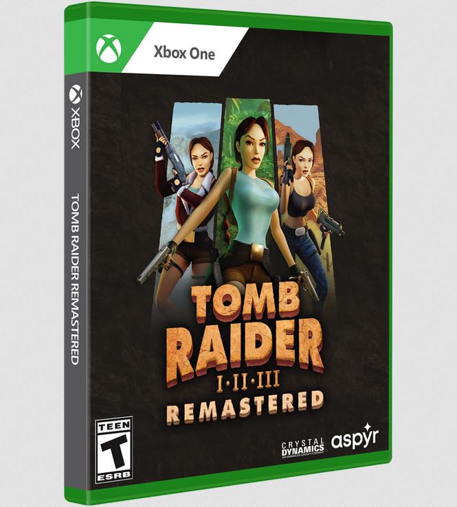 Tomb Raider I-III Remastered - For Xbox One and Xbox Series X 北米版 Xbox エックスボックス 海外版ソフト