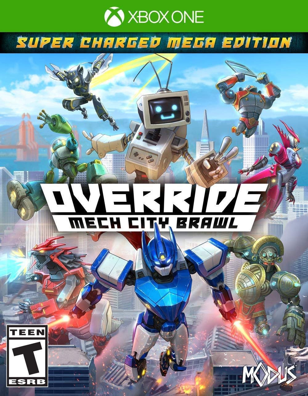 PRODUCT DETAILS 【商品情報】・商品名：Override: Mech City Brawl - Super Charged Mega Edition - Xbox One・対応機種：Xbox One／Xbox Series X・仕様：北米版・言語：英語【コンディション】・新品・海外直輸入品です。・パッケージに輸送によるスレ・小傷がある場合があります。 ■ 日本国内のXbox本体でプレイいただけます Xbox One／Xbox Series X のディスクはリージョンフリーのため、北米版のソフトも日本国内で購入された本体でそのままプレイいただけます。対応本体：Xbox One／Xbox One S／Xbox One X／Xbox Series X ■ 北米版ゲームについてのご注意（必ずお読みください） ・ゲーム内の表示および音声は英語です。日本語には対応しておりません。・Xbox Series S はディスクドライブを搭載していないため、本商品はプレイできません。・追加コンテンツ（DLC）やオンライン機能のご利用には、北米（海外）のMicrosoftアカウントが必要となる場合があります。・パッケージ・取扱説明書はすべて英語表記です。・海外版であること、およびお手持ちの本体で使用できないことを理由とした返品・交換はお受けできません。 ■ ご注意 ・掲載画像は実物に近い色味になるよう調整しておりますが、ご利用の環境により差異が生じる場合があります。・複数店舗で在庫を共有しているため、ご注文後に在庫切れとなる場合がございます。・海外倉庫からのお取り寄せのため、発送までに数日〜2〜3週間程度かかる場合があります。 ■ 納期についてお届けの目安を必ずご確認ください。 ご注意 海外からの輸入品となります。海外輸送のため、外箱に軽微なスレ等がある場合がございますが、商品本体には影響ございません。 ※在庫状況は仕入先の在庫情報をもとに出来る限り正確に表示しておりますが、取寄せ商品のため、タイミングによりご注文後に欠品・キャンセルとなる場合がございます。