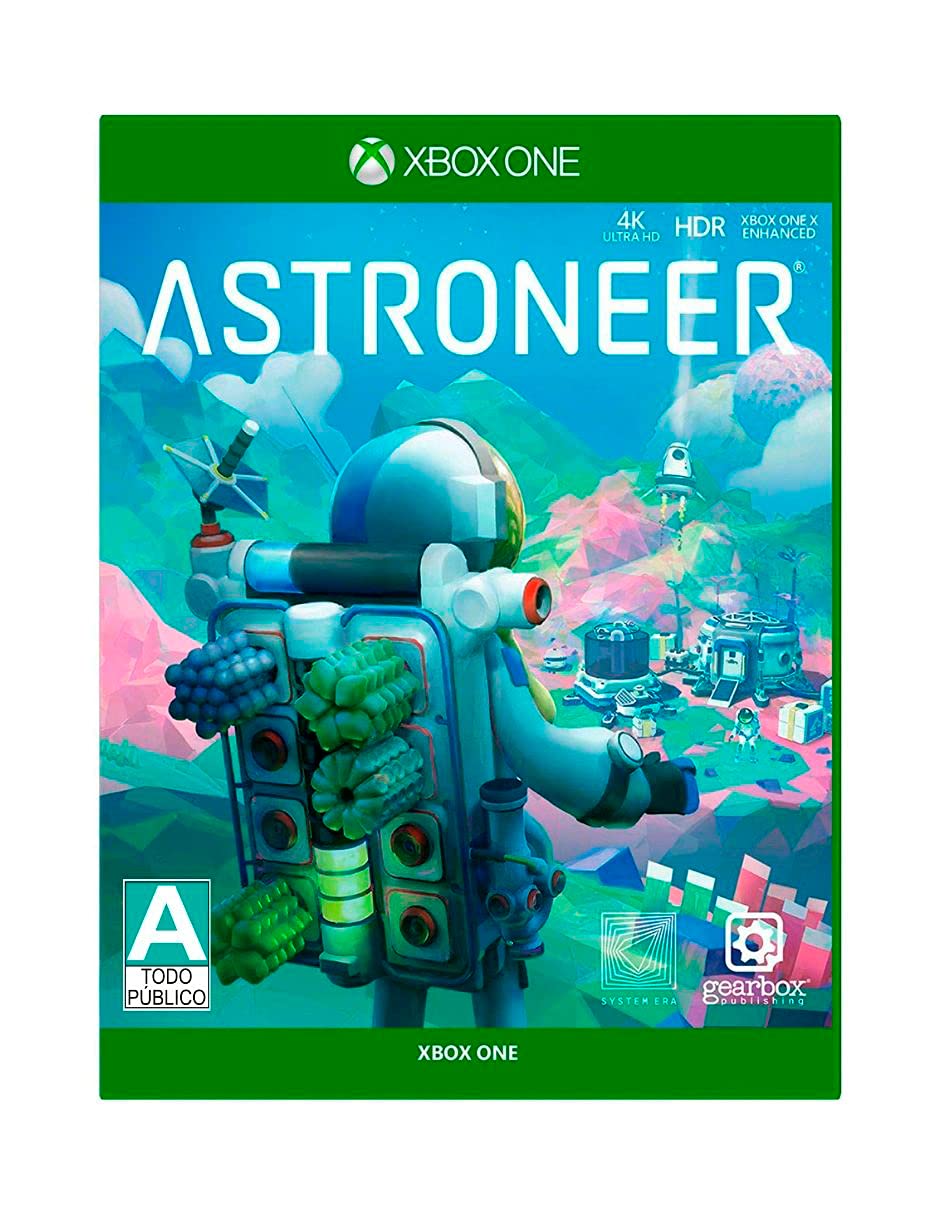 PRODUCT DETAILS 【商品情報】・商品名：Astroneer - Xbox One・対応機種：Xbox One／Xbox Series X・仕様：北米版・言語：英語【コンディション】・新品・海外直輸入品です。・パッケージに輸送によるスレ・小傷がある場合があります。 ■ 日本国内のXbox本体でプレイいただけます Xbox One／Xbox Series X のディスクはリージョンフリーのため、北米版のソフトも日本国内で購入された本体でそのままプレイいただけます。対応本体：Xbox One／Xbox One S／Xbox One X／Xbox Series X ■ 北米版ゲームについてのご注意（必ずお読みください） ・ゲーム内の表示および音声は英語です。日本語には対応しておりません。・Xbox Series S はディスクドライブを搭載していないため、本商品はプレイできません。・追加コンテンツ（DLC）やオンライン機能のご利用には、北米（海外）のMicrosoftアカウントが必要となる場合があります。・パッケージ・取扱説明書はすべて英語表記です。・海外版であること、およびお手持ちの本体で使用できないことを理由とした返品・交換はお受けできません。 ■ ご注意 ・掲載画像は実物に近い色味になるよう調整しておりますが、ご利用の環境により差異が生じる場合があります。・複数店舗で在庫を共有しているため、ご注文後に在庫切れとなる場合がございます。・海外倉庫からのお取り寄せのため、発送までに数日〜2〜3週間程度かかる場合があります。 ■ 納期についてお届けの目安を必ずご確認ください。 ご注意 海外からの輸入品となります。海外輸送のため、外箱に軽微なスレ等がある場合がございますが、商品本体には影響ございません。 ※在庫状況は仕入先の在庫情報をもとに出来る限り正確に表示しておりますが、取寄せ商品のため、タイミングによりご注文後に欠品・キャンセルとなる場合がございます。