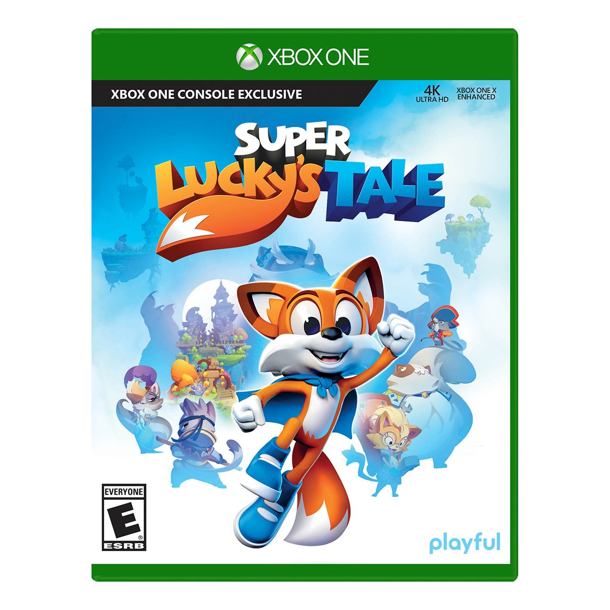 PRODUCT DETAILS 【商品情報】・商品名：Super Lucky's Tale - Xbox One・対応機種：Xbox One／Xbox Series X・仕様：北米版・言語：英語【コンディション】・新品・海外直輸入品です。・パッケージに輸送によるスレ・小傷がある場合があります。 ■ 日本国内のXbox本体でプレイいただけます Xbox One／Xbox Series X のディスクはリージョンフリーのため、北米版のソフトも日本国内で購入された本体でそのままプレイいただけます。対応本体：Xbox One／Xbox One S／Xbox One X／Xbox Series X ■ 北米版ゲームについてのご注意（必ずお読みください） ・ゲーム内の表示および音声は英語です。日本語には対応しておりません。・Xbox Series S はディスクドライブを搭載していないため、本商品はプレイできません。・追加コンテンツ（DLC）やオンライン機能のご利用には、北米（海外）のMicrosoftアカウントが必要となる場合があります。・パッケージ・取扱説明書はすべて英語表記です。・海外版であること、およびお手持ちの本体で使用できないことを理由とした返品・交換はお受けできません。 ■ ご注意 ・掲載画像は実物に近い色味になるよう調整しておりますが、ご利用の環境により差異が生じる場合があります。・複数店舗で在庫を共有しているため、ご注文後に在庫切れとなる場合がございます。・海外倉庫からのお取り寄せのため、発送までに数日〜2〜3週間程度かかる場合があります。 ■ 納期についてお届けの目安を必ずご確認ください。 ご注意 海外からの輸入品となります。海外輸送のため、外箱に軽微なスレ等がある場合がございますが、商品本体には影響ございません。 ※在庫状況は仕入先の在庫情報をもとに出来る限り正確に表示しておりますが、取寄せ商品のため、タイミングによりご注文後に欠品・キャンセルとなる場合がございます。