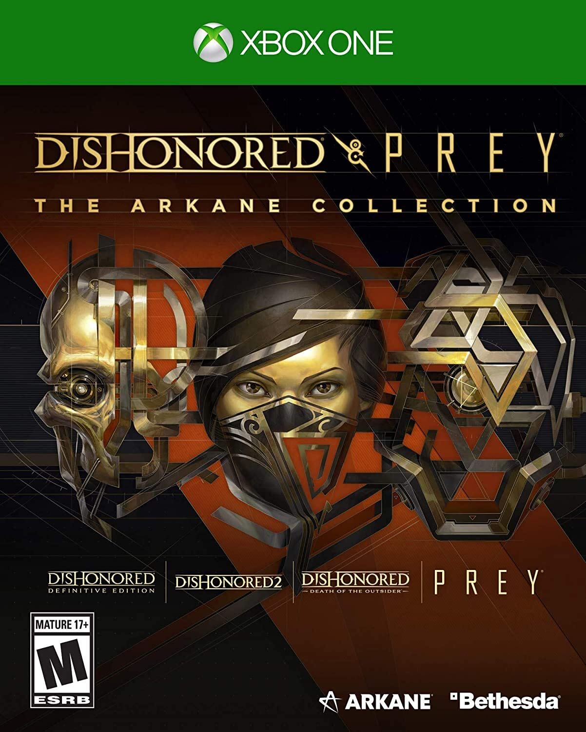 Dishonored & Prey: The Arkane Collection - Xbox One 北米版 Xbox エックスボックス 海外版ソフト