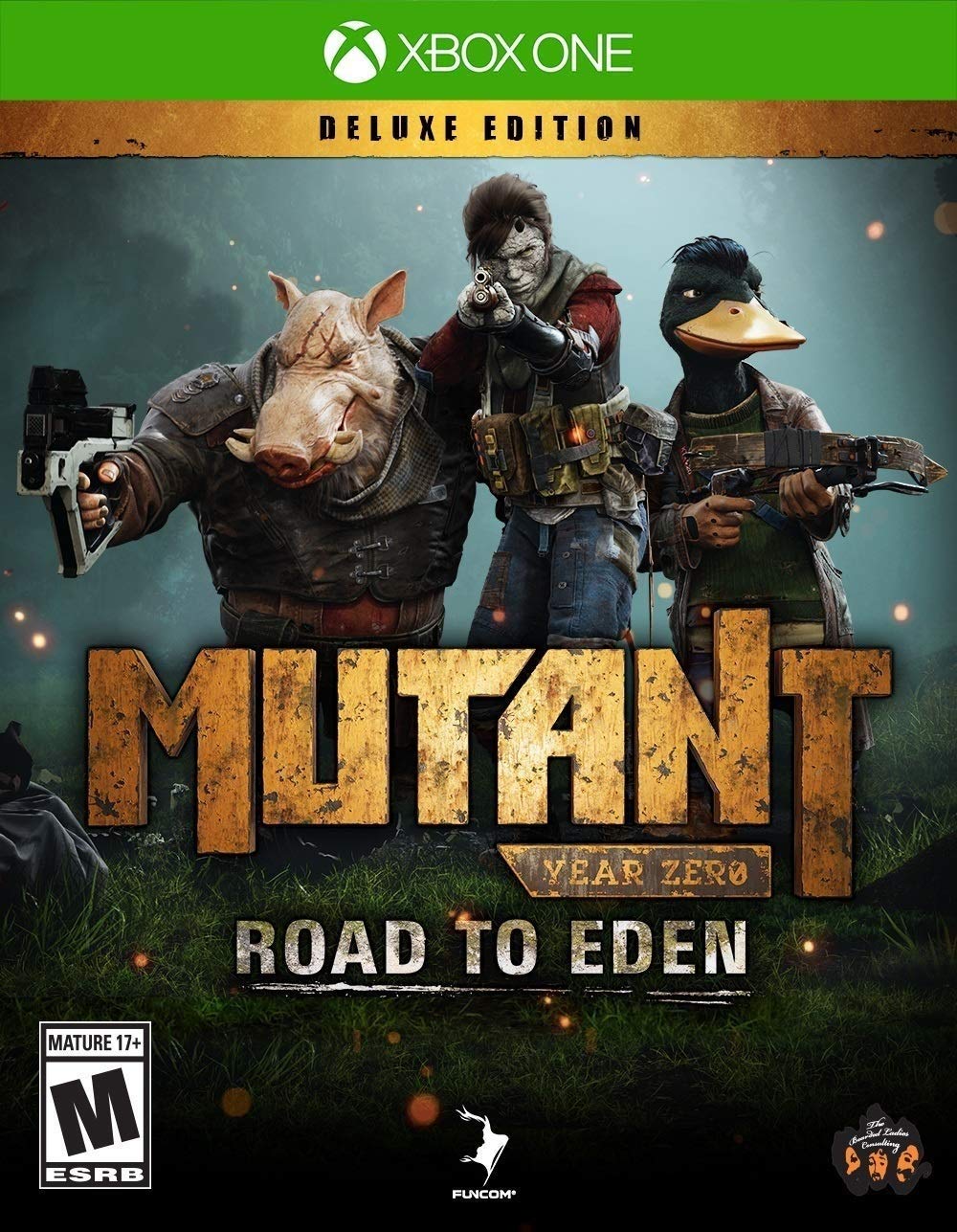 PRODUCT DETAILS 【商品情報】・商品名：Mutant Year Zero: Road to Eden Deluxe Edition (XB1) - Xbox One・対応機種：Xbox One／Xbox Series X・仕様：北米版・言語：英語【コンディション】・新品・海外直輸入品です。・パッケージに輸送によるスレ・小傷がある場合があります。 ■ 日本国内のXbox本体でプレイいただけます Xbox One／Xbox Series X のディスクはリージョンフリーのため、北米版のソフトも日本国内で購入された本体でそのままプレイいただけます。対応本体：Xbox One／Xbox One S／Xbox One X／Xbox Series X ■ 北米版ゲームについてのご注意（必ずお読みください） ・ゲーム内の表示および音声は英語です。日本語には対応しておりません。・Xbox Series S はディスクドライブを搭載していないため、本商品はプレイできません。・追加コンテンツ（DLC）やオンライン機能のご利用には、北米（海外）のMicrosoftアカウントが必要となる場合があります。・パッケージ・取扱説明書はすべて英語表記です。・海外版であること、およびお手持ちの本体で使用できないことを理由とした返品・交換はお受けできません。 ■ ご注意 ・掲載画像は実物に近い色味になるよう調整しておりますが、ご利用の環境により差異が生じる場合があります。・複数店舗で在庫を共有しているため、ご注文後に在庫切れとなる場合がございます。・海外倉庫からのお取り寄せのため、発送までに数日〜2〜3週間程度かかる場合があります。 ■ 納期についてお届けの目安を必ずご確認ください。 ご注意 海外からの輸入品となります。海外輸送のため、外箱に軽微なスレ等がある場合がございますが、商品本体には影響ございません。 ※在庫状況は仕入先の在庫情報をもとに出来る限り正確に表示しておりますが、取寄せ商品のため、タイミングによりご注文後に欠品・キャンセルとなる場合がございます。