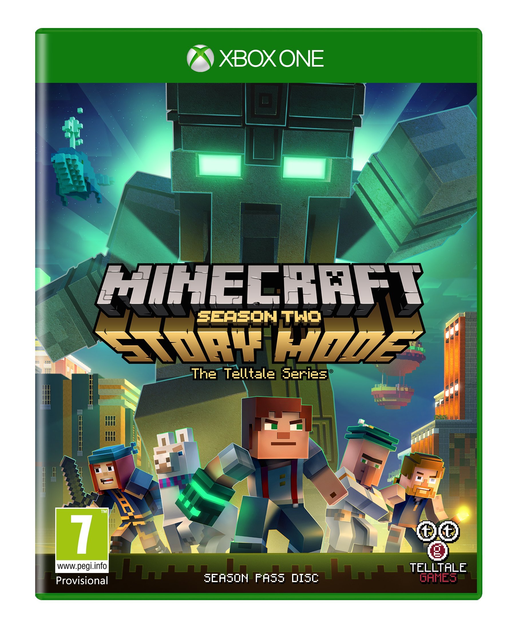 PRODUCT DETAILS 【商品情報】・商品名：Minecraft Story Mode - Season 2 Pass Disc (Xbox One)・対応機種：Xbox One／Xbox Series X・仕様：北米版・言語：英語【コンディション】・新品・海外直輸入品です。・パッケージに輸送によるスレ・小傷がある場合があります。 ■ 日本国内のXbox本体でプレイいただけます Xbox One／Xbox Series X のディスクはリージョンフリーのため、北米版のソフトも日本国内で購入された本体でそのままプレイいただけます。対応本体：Xbox One／Xbox One S／Xbox One X／Xbox Series X ■ 北米版ゲームについてのご注意（必ずお読みください） ・ゲーム内の表示および音声は英語です。日本語には対応しておりません。・Xbox Series S はディスクドライブを搭載していないため、本商品はプレイできません。・追加コンテンツ（DLC）やオンライン機能のご利用には、北米（海外）のMicrosoftアカウントが必要となる場合があります。・パッケージ・取扱説明書はすべて英語表記です。・海外版であること、およびお手持ちの本体で使用できないことを理由とした返品・交換はお受けできません。 ■ ご注意 ・掲載画像は実物に近い色味になるよう調整しておりますが、ご利用の環境により差異が生じる場合があります。・複数店舗で在庫を共有しているため、ご注文後に在庫切れとなる場合がございます。・海外倉庫からのお取り寄せのため、発送までに数日〜2〜3週間程度かかる場合があります。 ■ 納期についてお届けの目安を必ずご確認ください。 ご注意 海外からの輸入品となります。海外輸送のため、外箱に軽微なスレ等がある場合がございますが、商品本体には影響ございません。 ※在庫状況は仕入先の在庫情報をもとに出来る限り正確に表示しておりますが、取寄せ商品のため、タイミングによりご注文後に欠品・キャンセルとなる場合がございます。