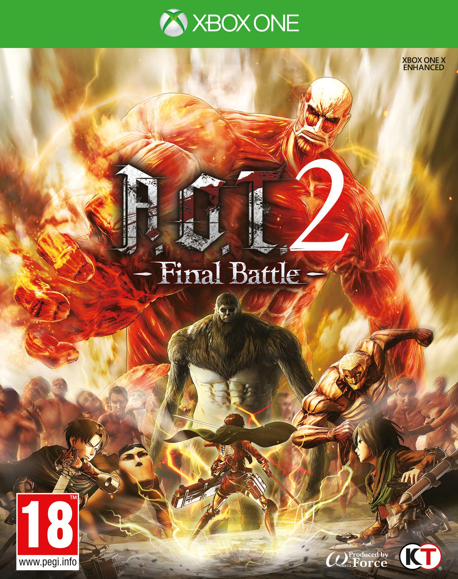 A.O.T.2 Final Battle (Xbox One) 北米版 Xbox エックスボックス 海外版ソフト