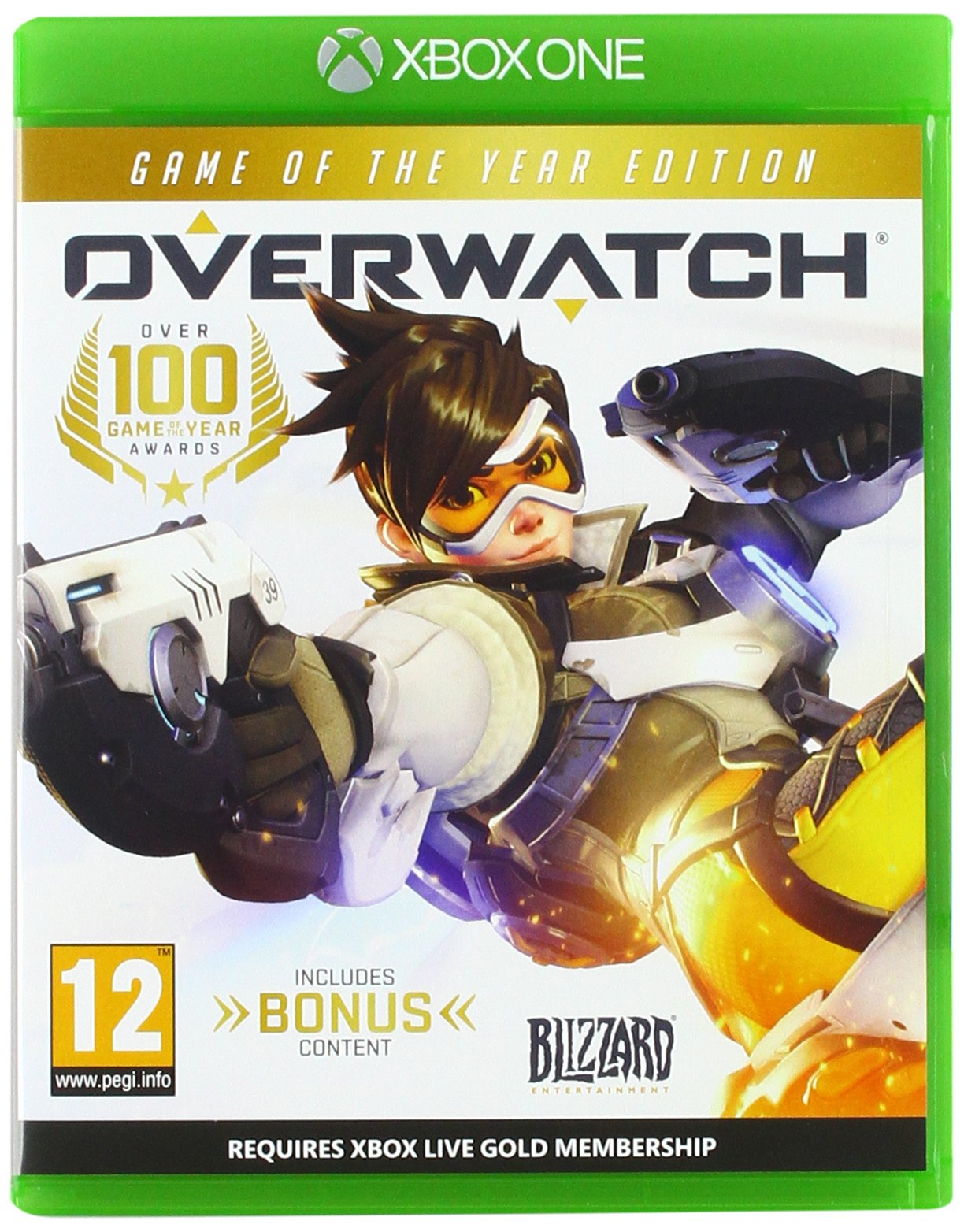 PRODUCT DETAILS 【商品情報】・商品名：Overwatch Game of the Year Edition (Xbox One)・対応機種：Xbox One／Xbox Series X・仕様：北米版・言語：英語【コンディション】・新品・海外直輸入品です。・パッケージに輸送によるスレ・小傷がある場合があります。 ■ 日本国内のXbox本体でプレイいただけます Xbox One／Xbox Series X のディスクはリージョンフリーのため、北米版のソフトも日本国内で購入された本体でそのままプレイいただけます。対応本体：Xbox One／Xbox One S／Xbox One X／Xbox Series X ■ 北米版ゲームについてのご注意（必ずお読みください） ・ゲーム内の表示および音声は英語です。日本語には対応しておりません。・Xbox Series S はディスクドライブを搭載していないため、本商品はプレイできません。・追加コンテンツ（DLC）やオンライン機能のご利用には、北米（海外）のMicrosoftアカウントが必要となる場合があります。・パッケージ・取扱説明書はすべて英語表記です。・海外版であること、およびお手持ちの本体で使用できないことを理由とした返品・交換はお受けできません。 ■ ご注意 ・掲載画像は実物に近い色味になるよう調整しておりますが、ご利用の環境により差異が生じる場合があります。・複数店舗で在庫を共有しているため、ご注文後に在庫切れとなる場合がございます。・海外倉庫からのお取り寄せのため、発送までに数日〜2〜3週間程度かかる場合があります。 ■ 納期についてお届けの目安を必ずご確認ください。 ご注意 海外からの輸入品となります。海外輸送のため、外箱に軽微なスレ等がある場合がございますが、商品本体には影響ございません。 ※在庫状況は仕入先の在庫情報をもとに出来る限り正確に表示しておりますが、取寄せ商品のため、タイミングによりご注文後に欠品・キャンセルとなる場合がございます。