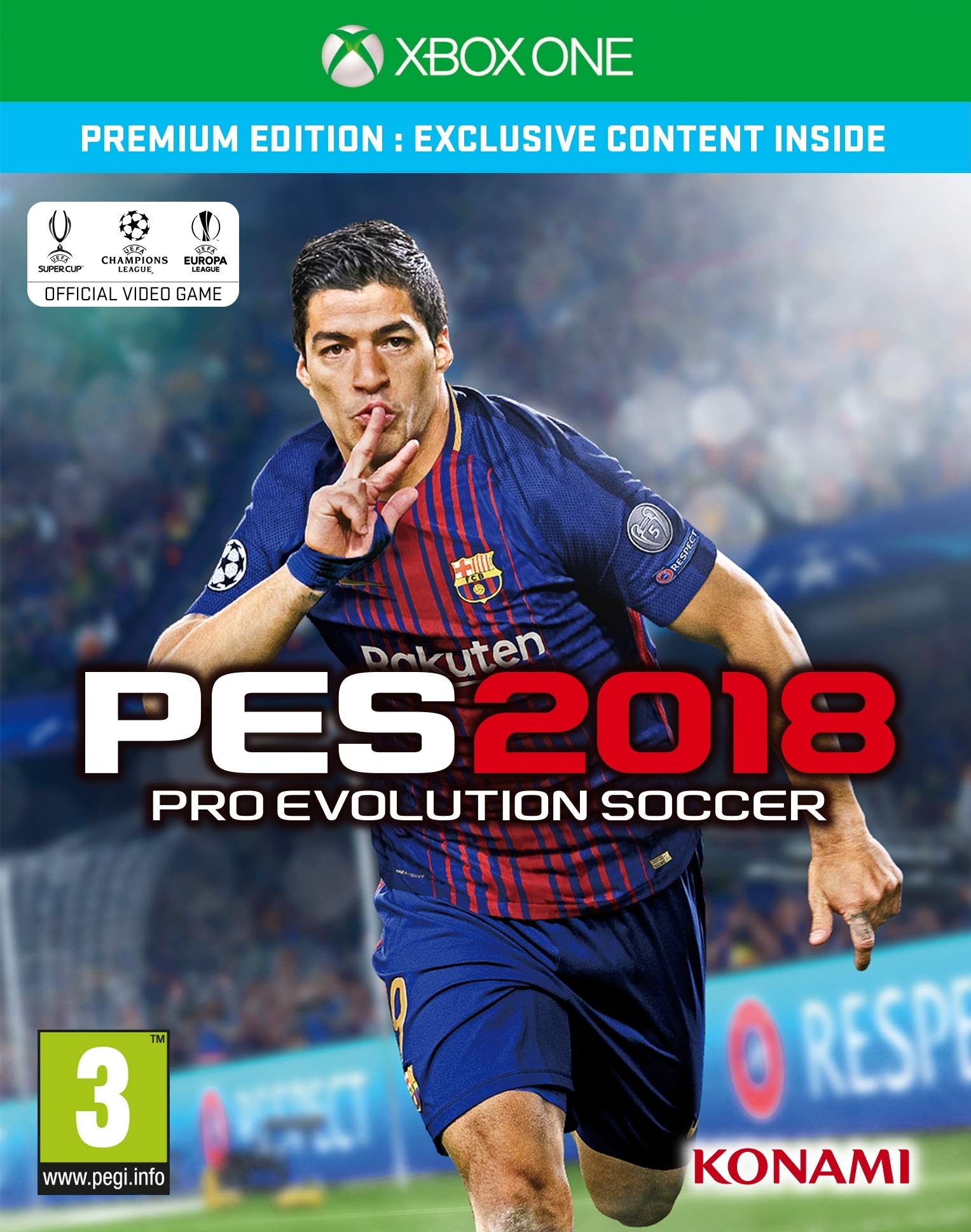 Pro Evolution Soccer 2018 - Premium Edition [ ] 北米版 Xbox エックスボックス 海外版ソフト