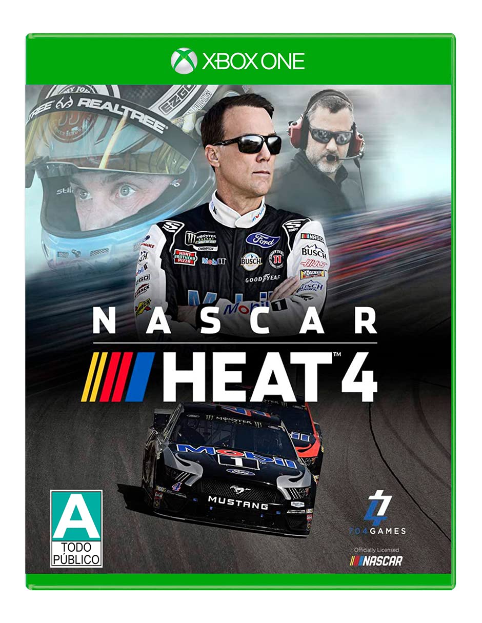 NASCAR Heat 4 - Xbox One 北米版 Xbox エックスボックス 海外版ソフト